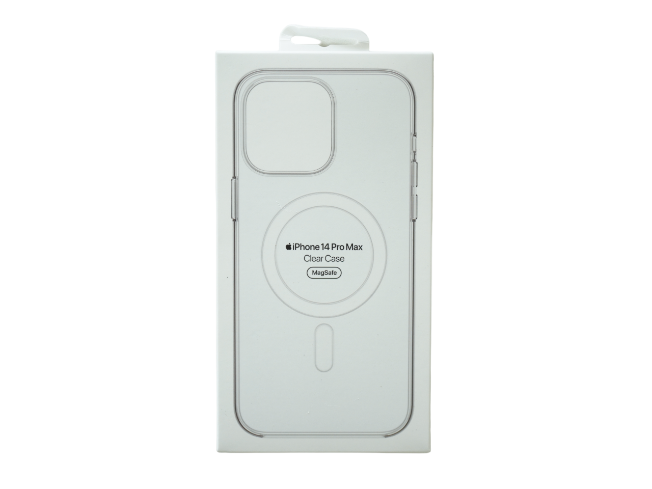 Чехол силиконовый MagSafe для Apple iPhone 14 ProMax, прозрачный