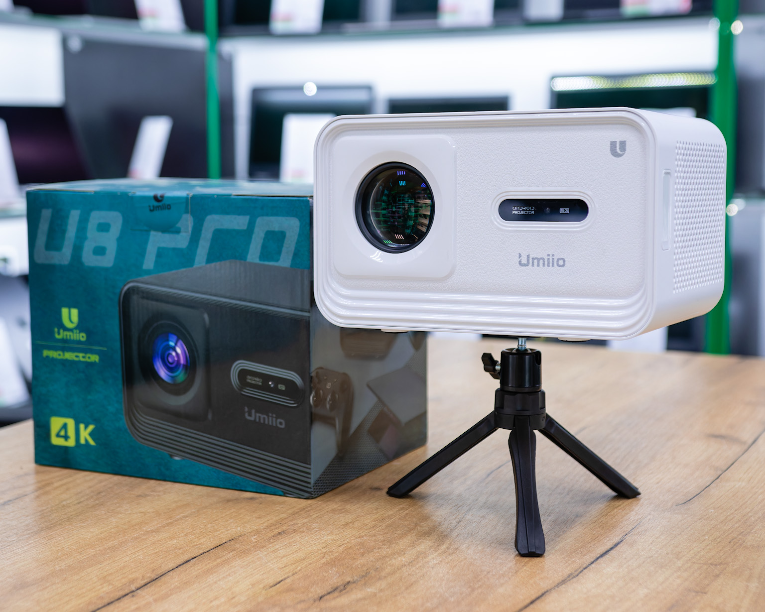 Проектор Umiio U8 Pro (белый)