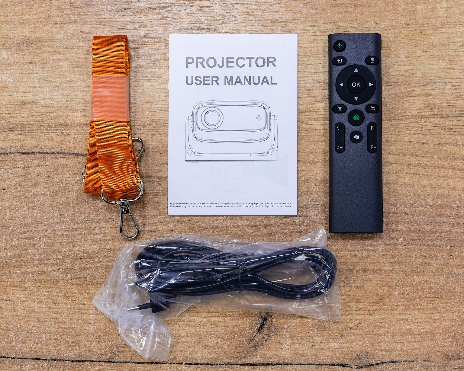 Портативный проектор Umiio U10 4K Мини-проектор HDMI, Wi-Fi, Bluetoth (белый) + дорожная сумка