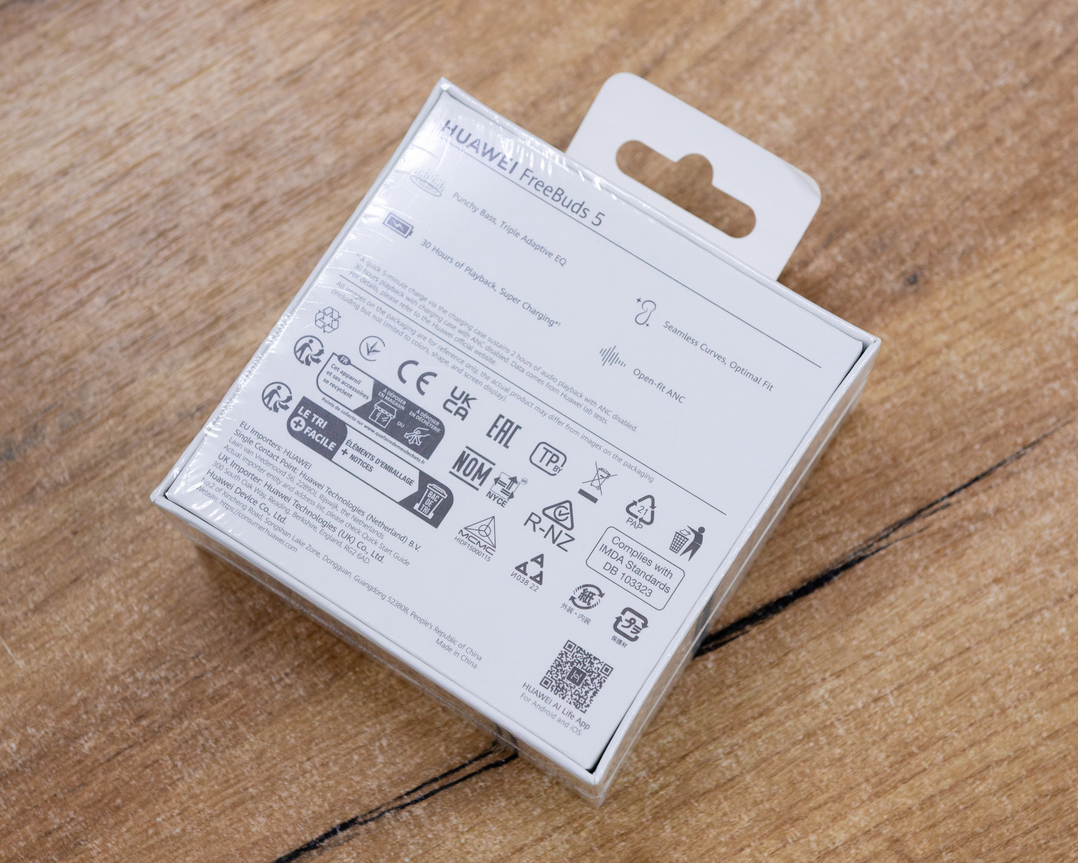 (новые.) Наушники Huawei FreeBuds 5 (белый)