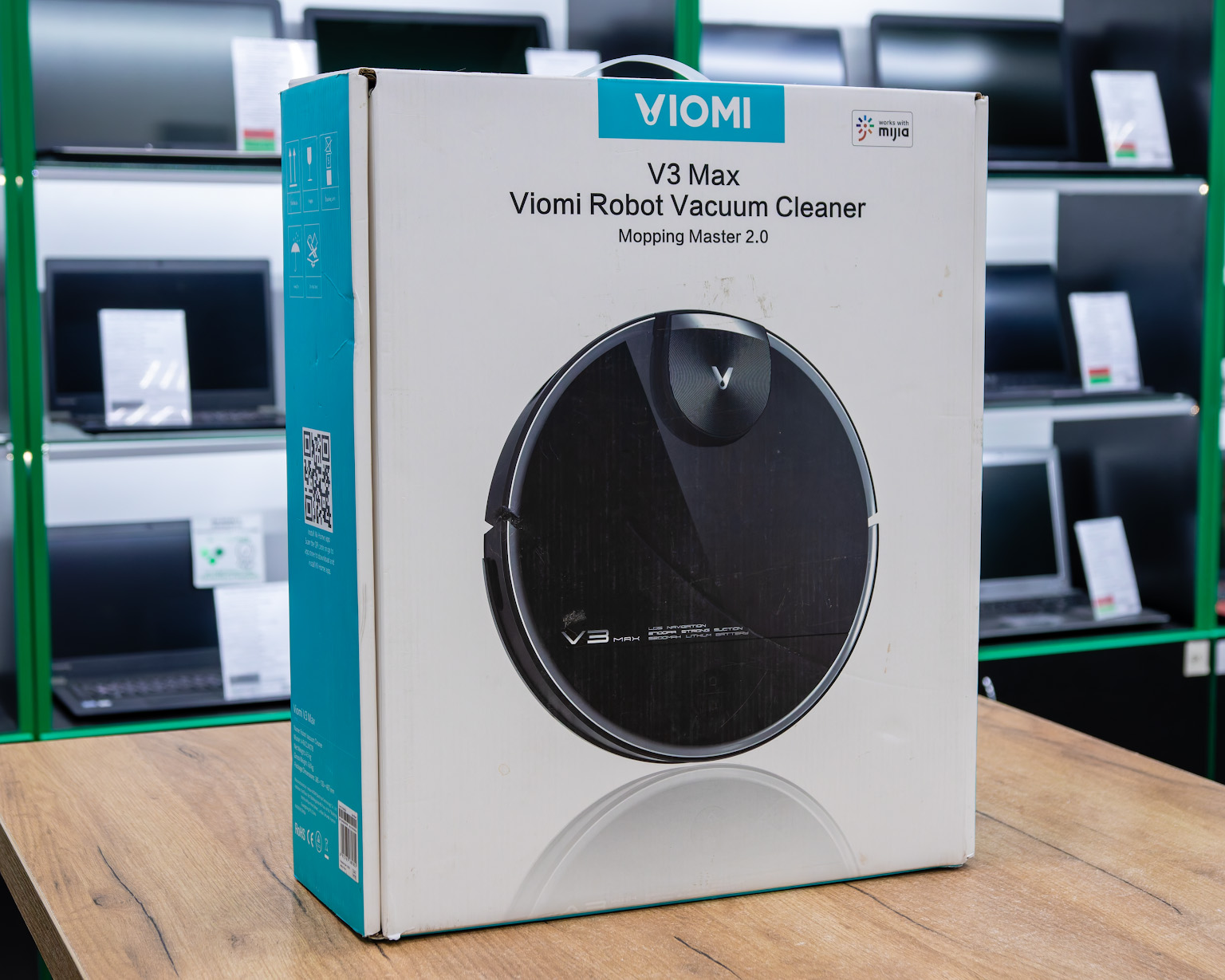 Робот-пылесос Viomi V3 Max (черный)