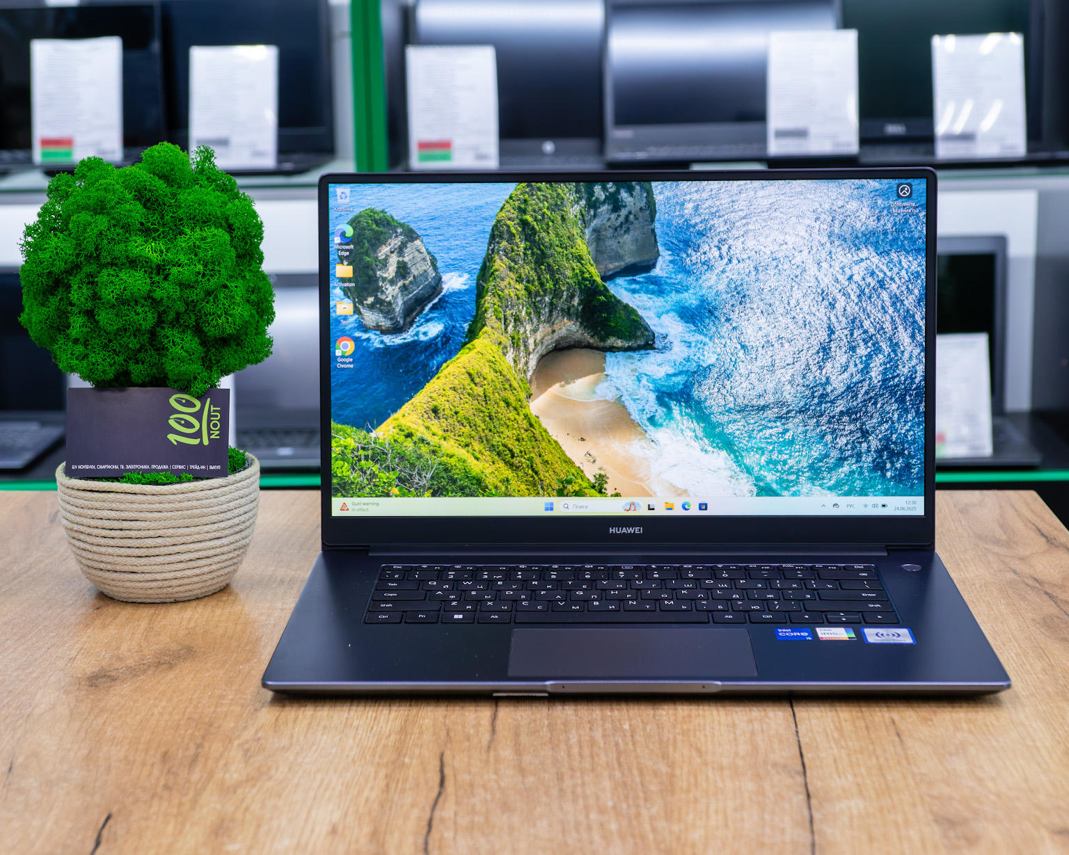 Ноутбук Huawei MateBook D 15 BoDE-WDH9 (FHD IPS/i5-11gen/8GB/SSD 512GB)