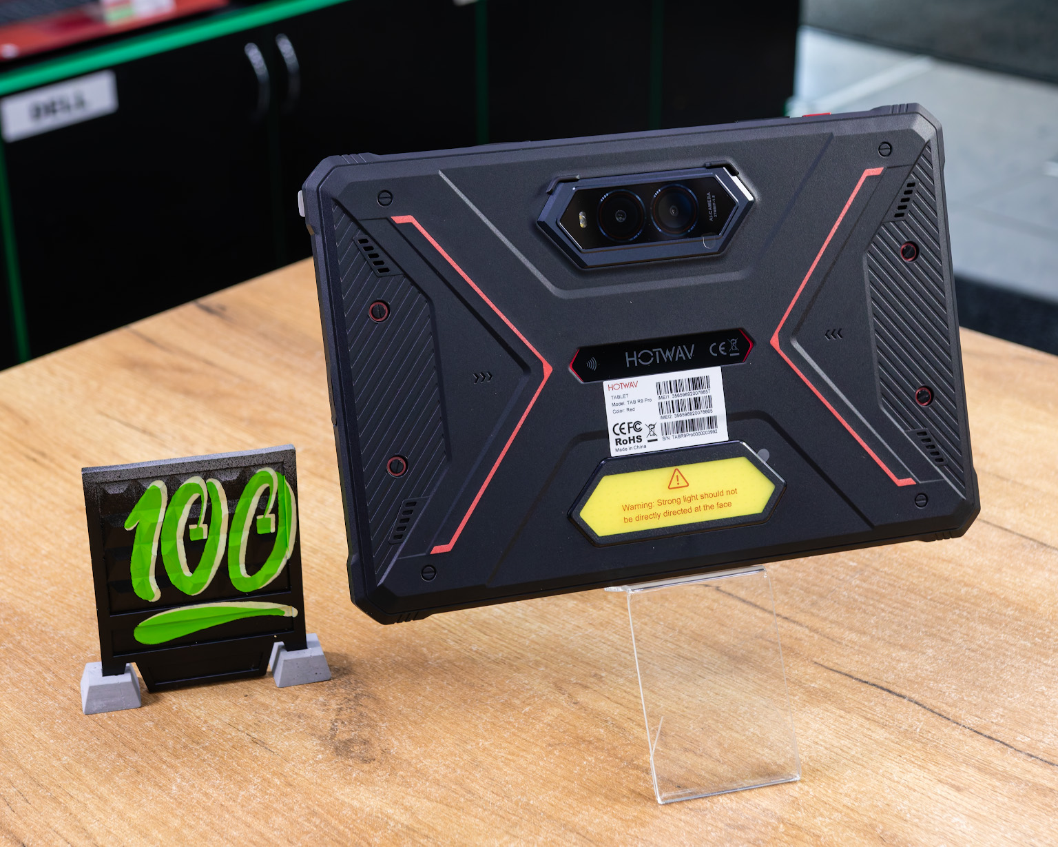 (новый.) Игровой противоударный планшет  Hotwav Tab R9 Pro 6GB/256GB (красный)