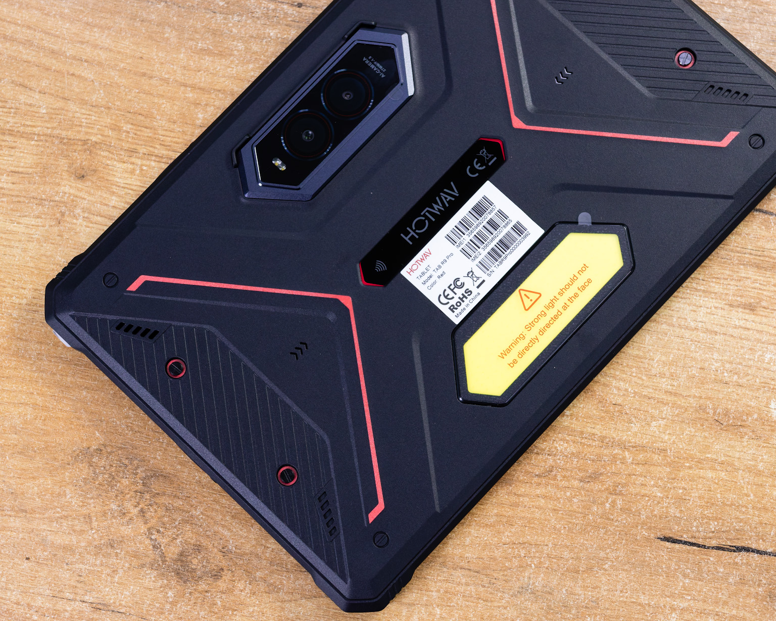 (новый.) Игровой противоударный планшет  Hotwav Tab R9 Pro 6GB/256GB (красный)