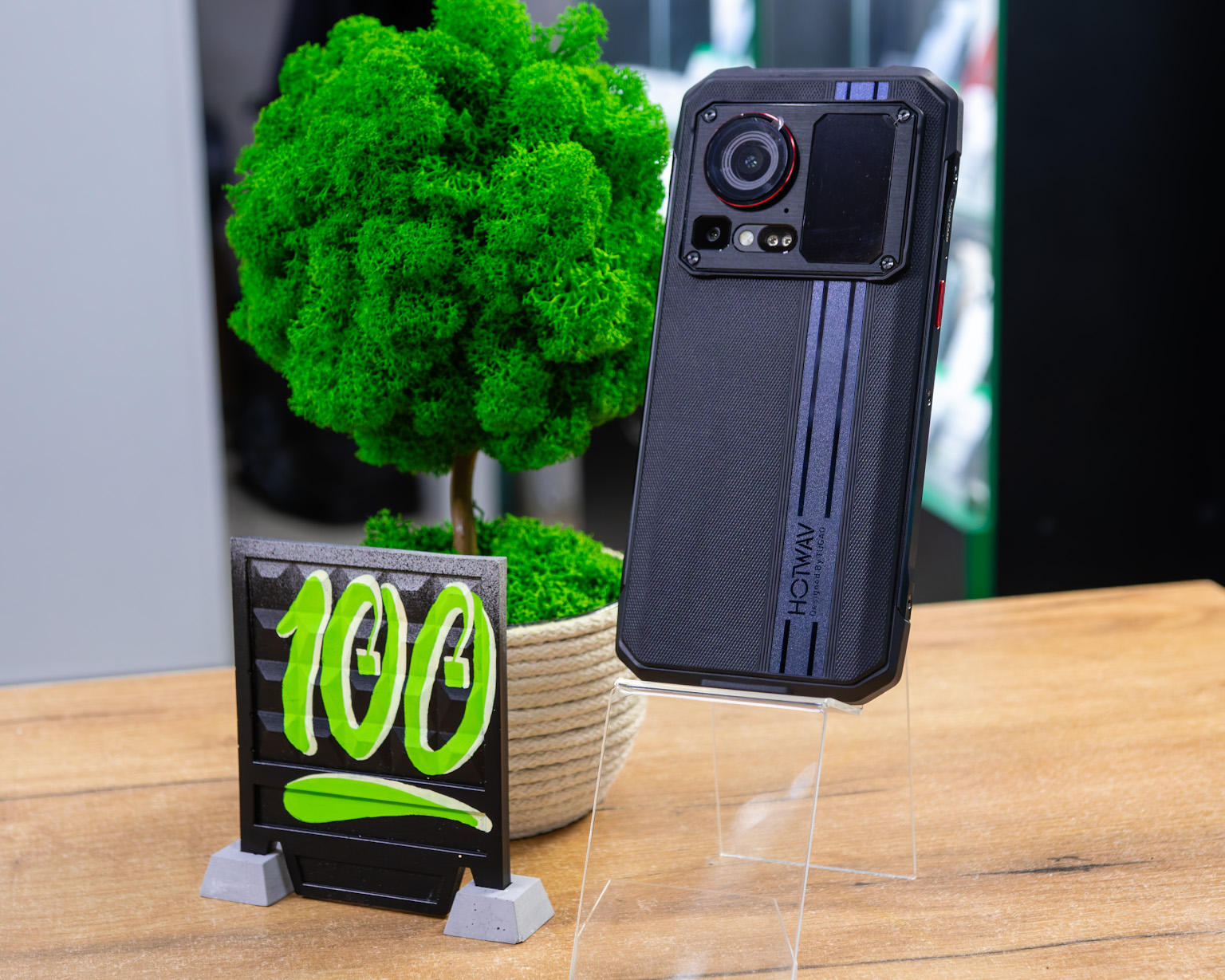 (новый.) Защищённый смартфон Hotwav CYBER 15 12GB/256GB (черный)