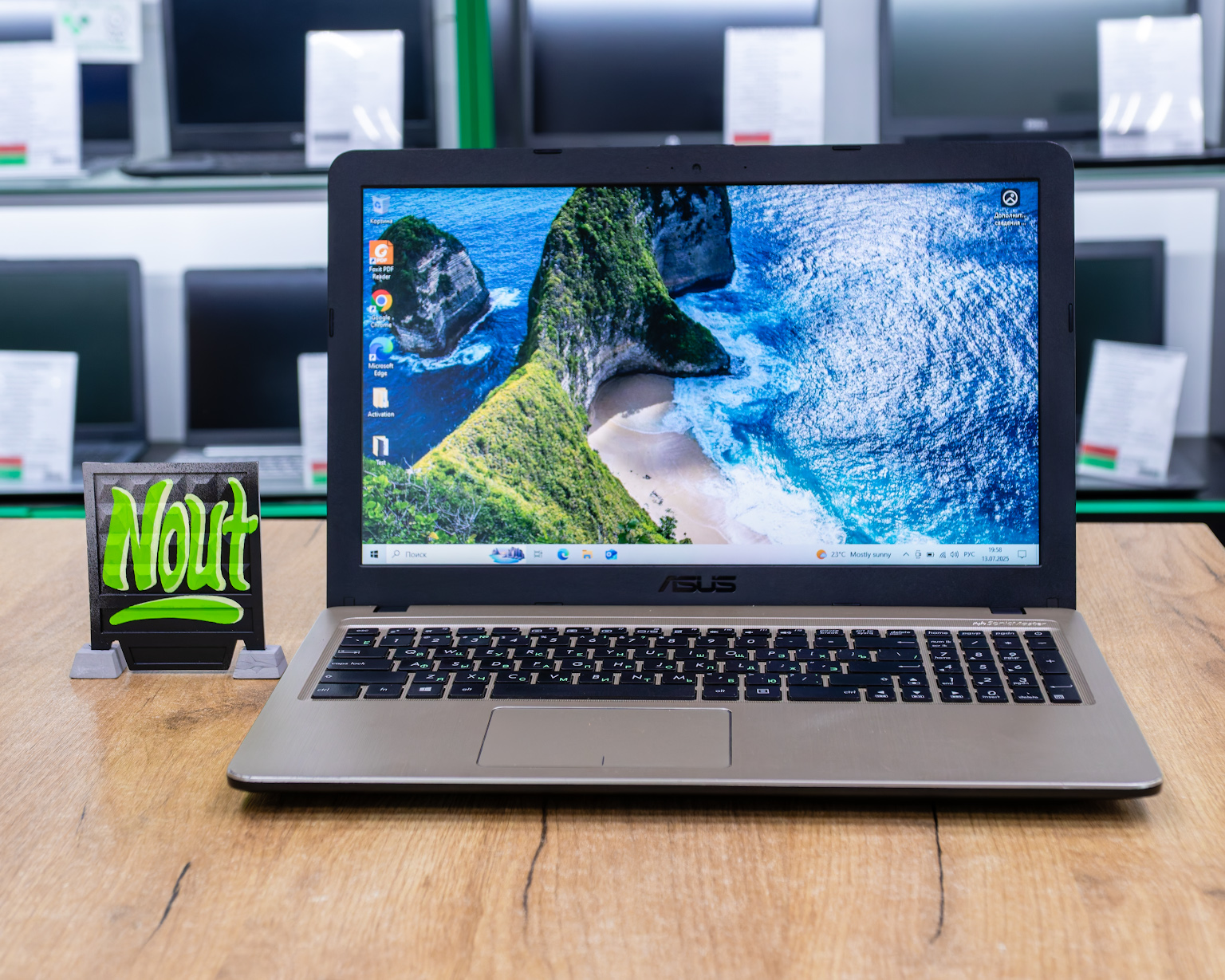 Ноутбук Asus X540MB (HD/Pentium N5000/Geforce MX110 2GB/4GB/SSD 256GB)