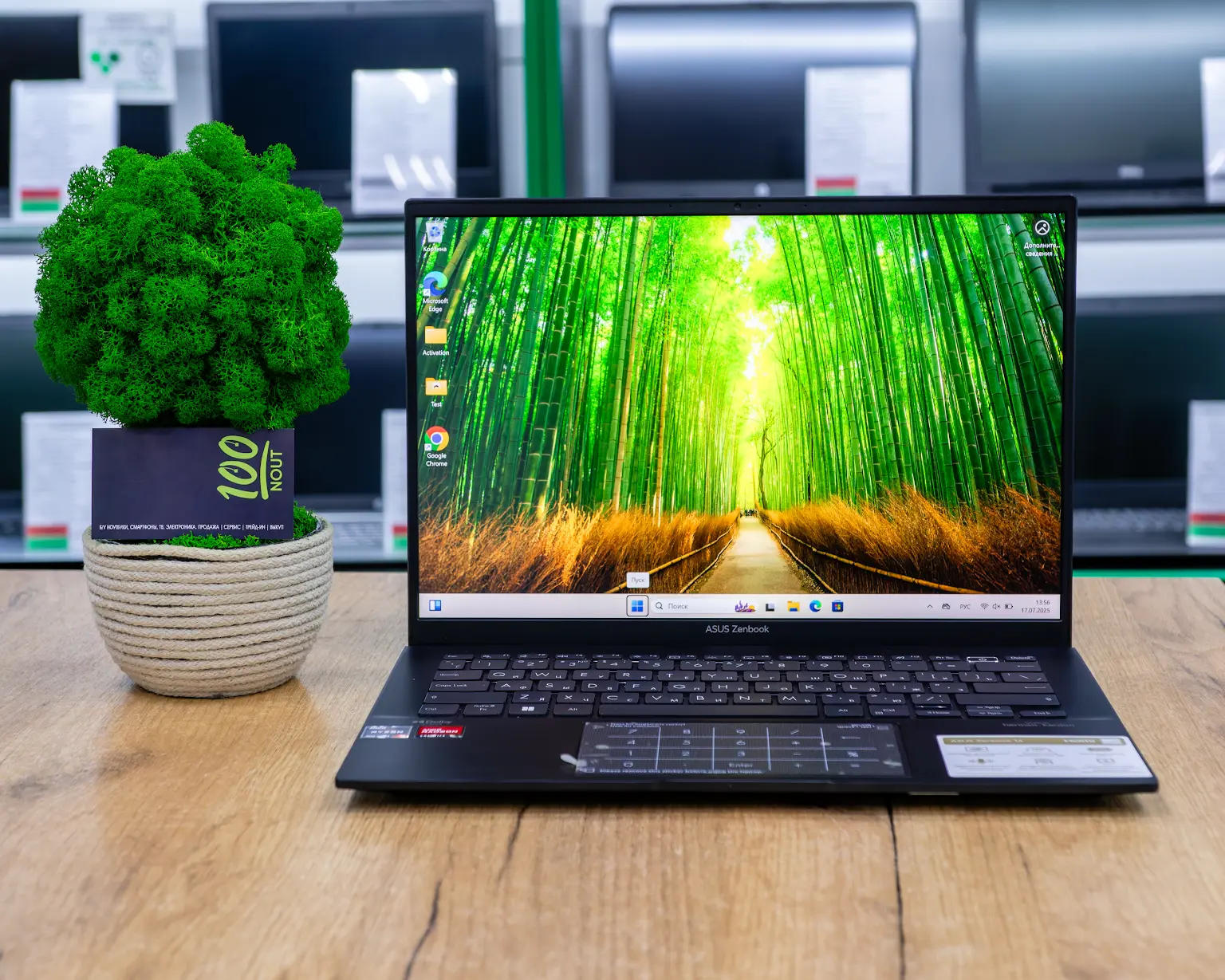 Ноутбук Asus Zenbook 14 UM3402Y (2K IPS/Ryzen 5 7430U/16GB/SSD 512GB)