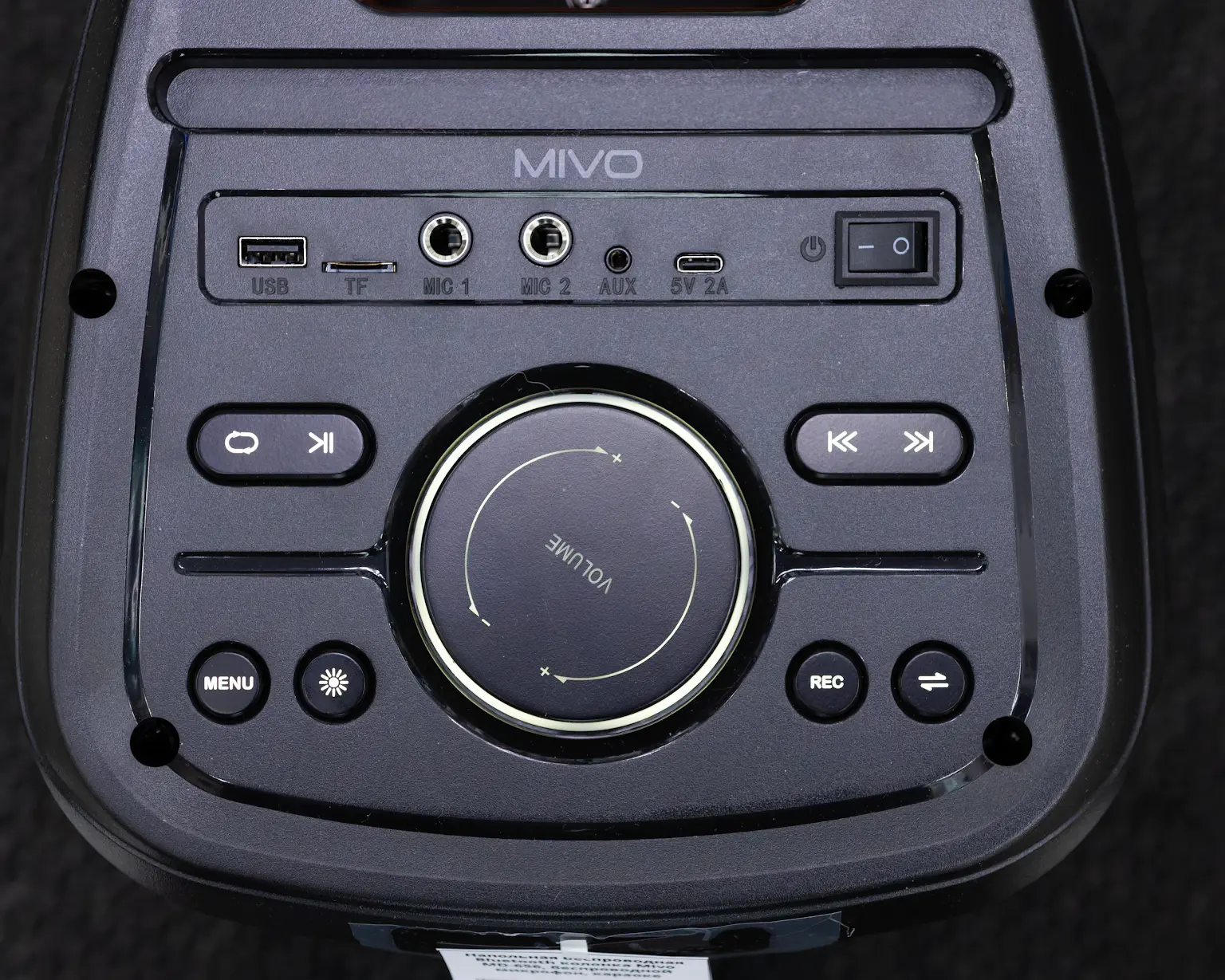 Напольная беспроводная Bluetooth колонка Mivo MD-656, беспроводной микрофон, караоке