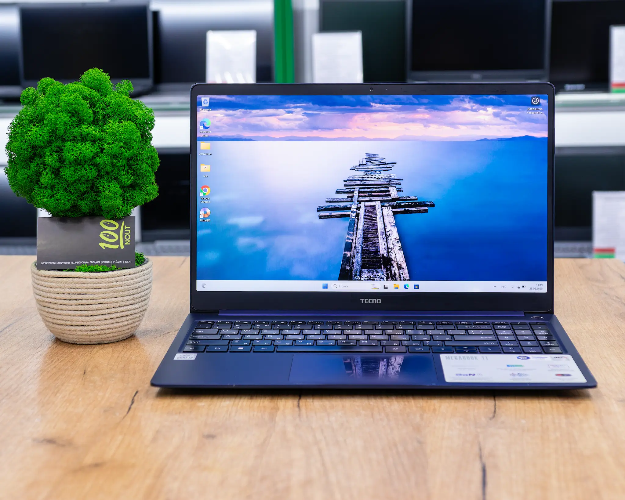 Ноутбук Tecno MegaBook T1 (FHD IPS/i3-10gen/12GB/SSD 256GB)