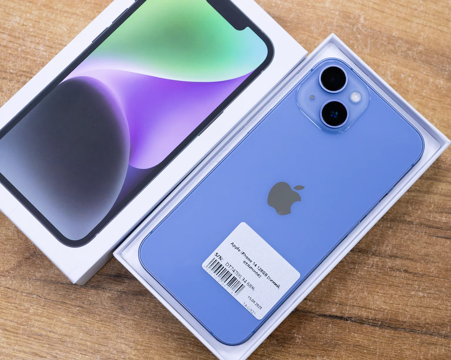 Apple iPhone 14 128GB (синий, отличное)