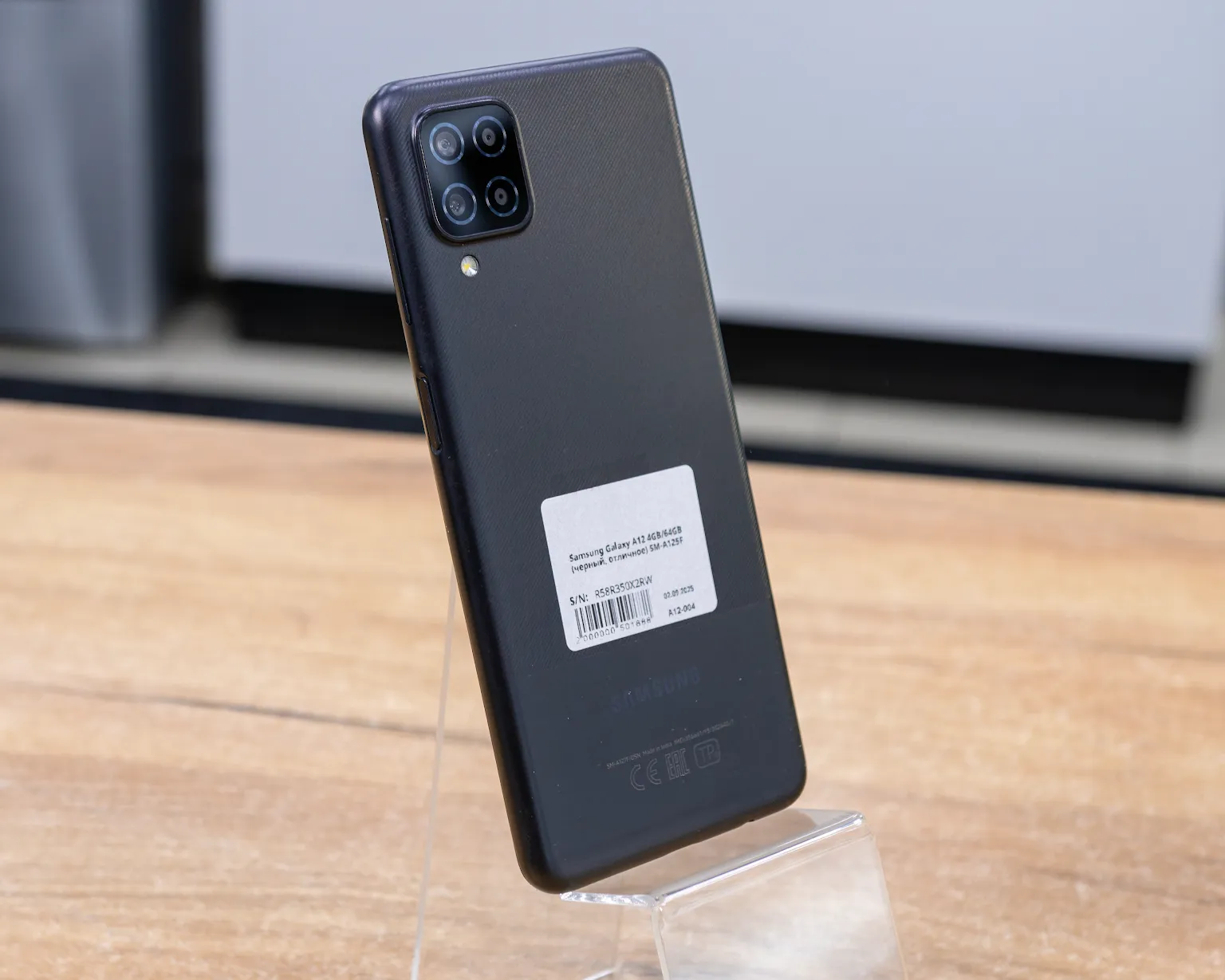Samsung Galaxy A12 4GB/64GB (черный, отличное) SM-A125F