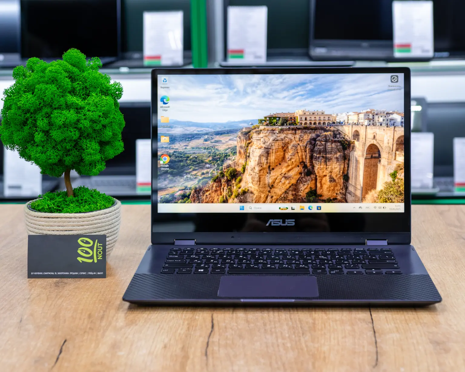 Ноутбук 2-в-1 ASUS VivoBook Flip 14 TP412FA (FHD IPS/i3-10gen/8GB/SSD 256GB)