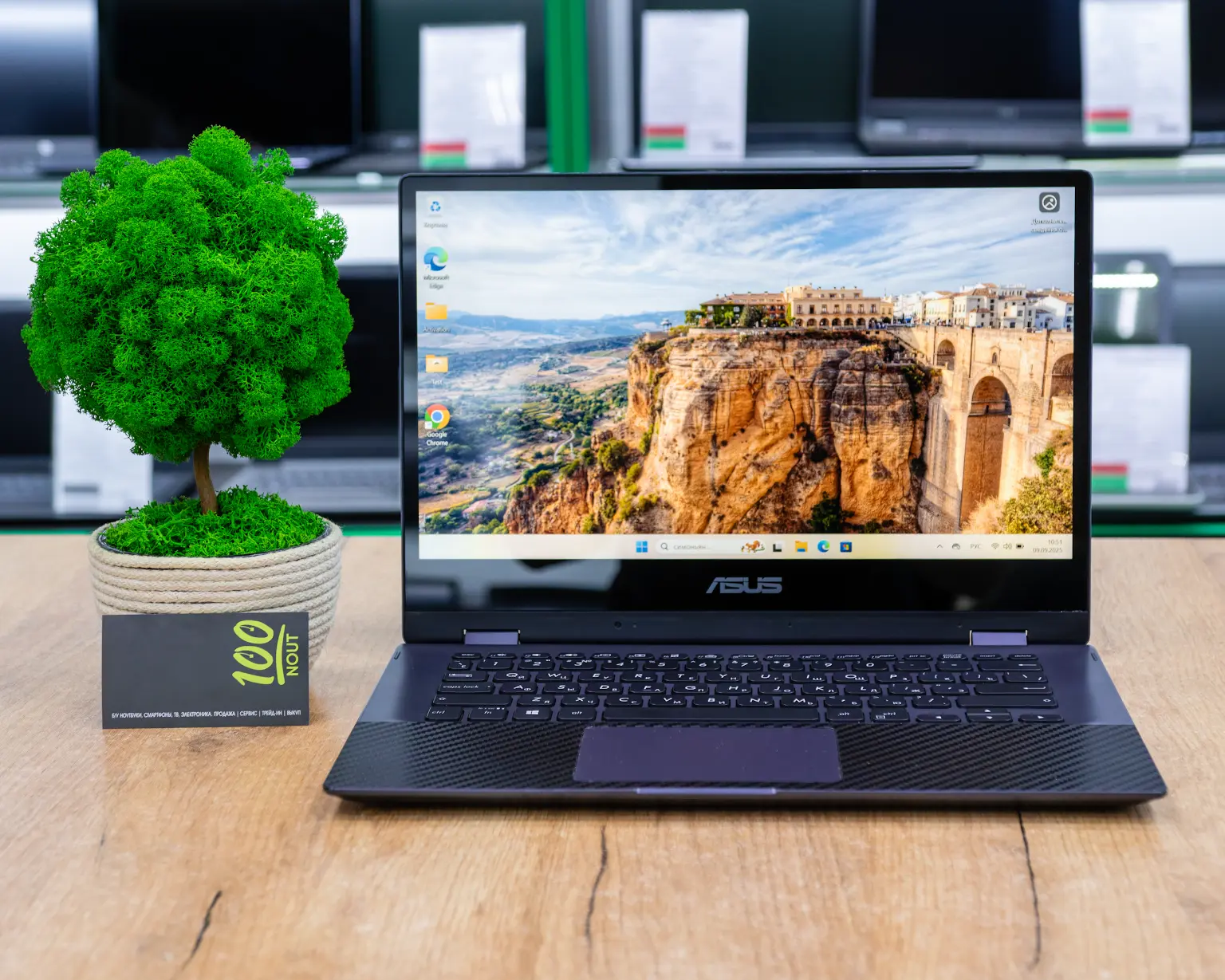 Ноутбук 2-в-1 ASUS VivoBook Flip 14 TP412FA (FHD IPS/i3-10gen/8GB/SSD 256GB)