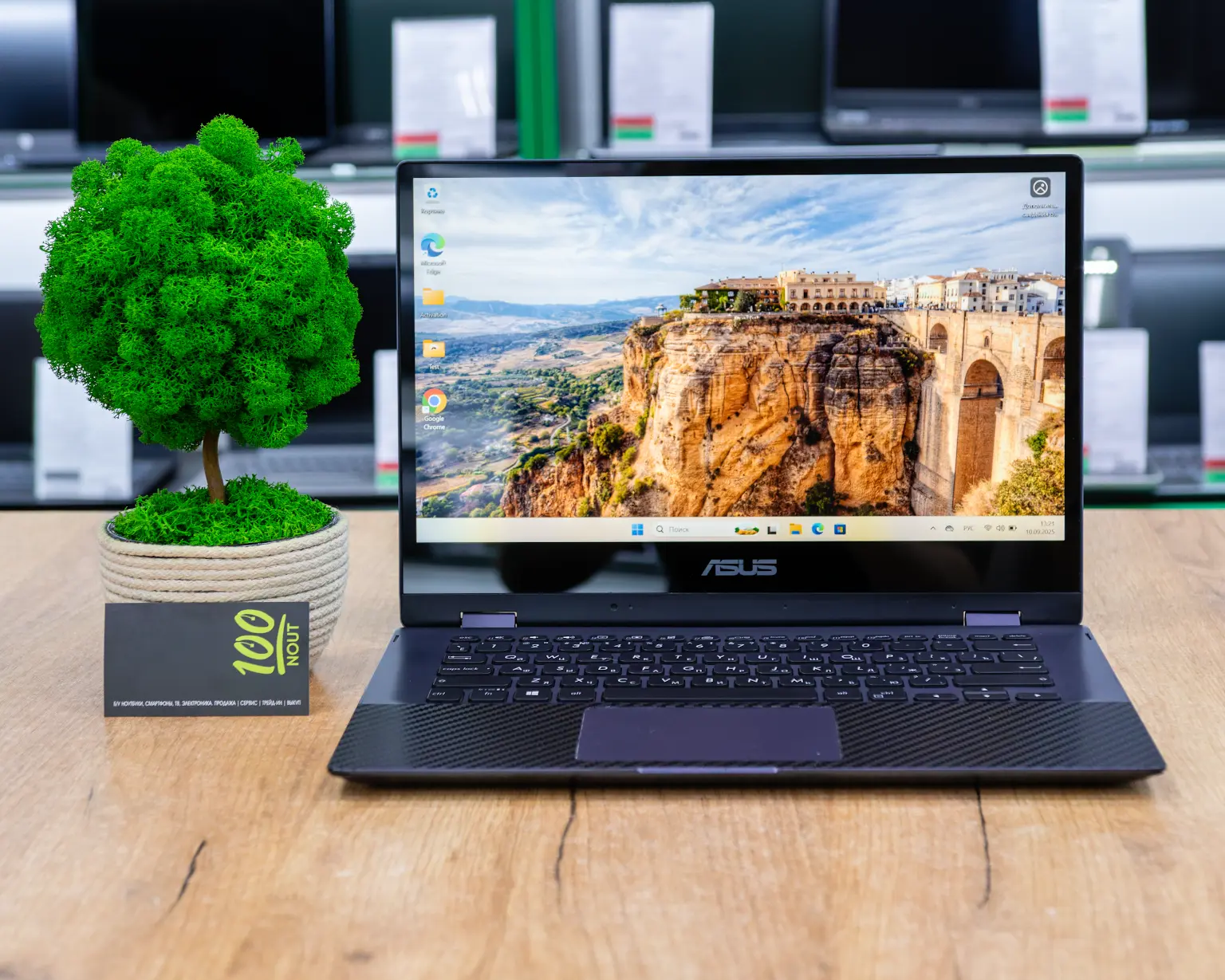 Ноутбук 2-в-1 ASUS VivoBook Flip 14 TP412FA (FHD IPS/i3-10gen/8GB/SSD 256GB)