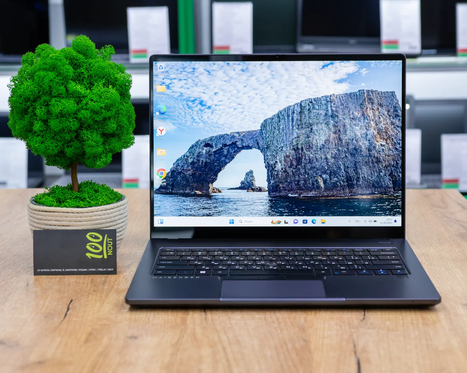 Ноутбук Maibenben P415 P4153HB0HGRE0 (3K IPS/i3-11gen/8GB/SSD 512GB)