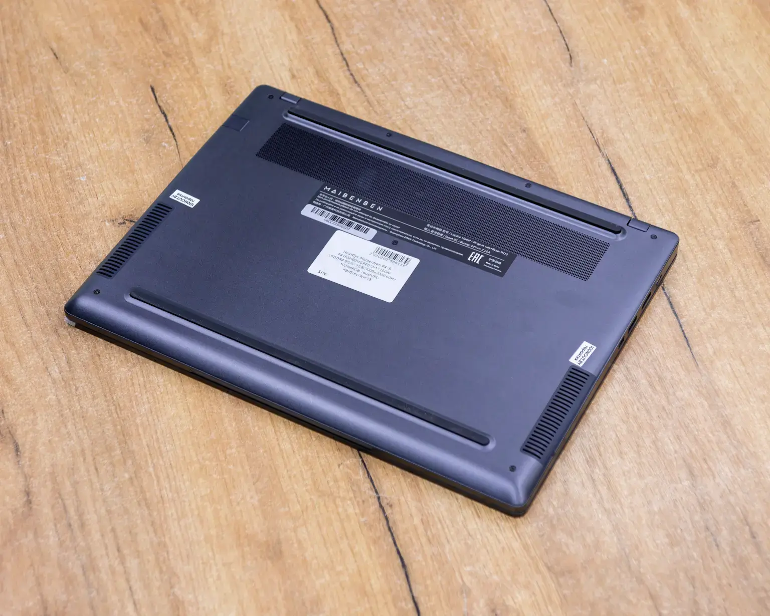 (новый.) Ноутбук Maibenben P415 P4153HB0HGRE0 (3K IPS/i3-11gen/8GB/SSD 512GB)