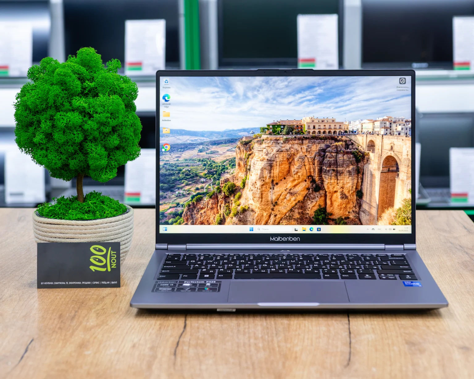 Ноутбук Maibenben P429 P4292SF0LGRE0 (2K IPS/i5-12gen/16GB/SSD 256GB)