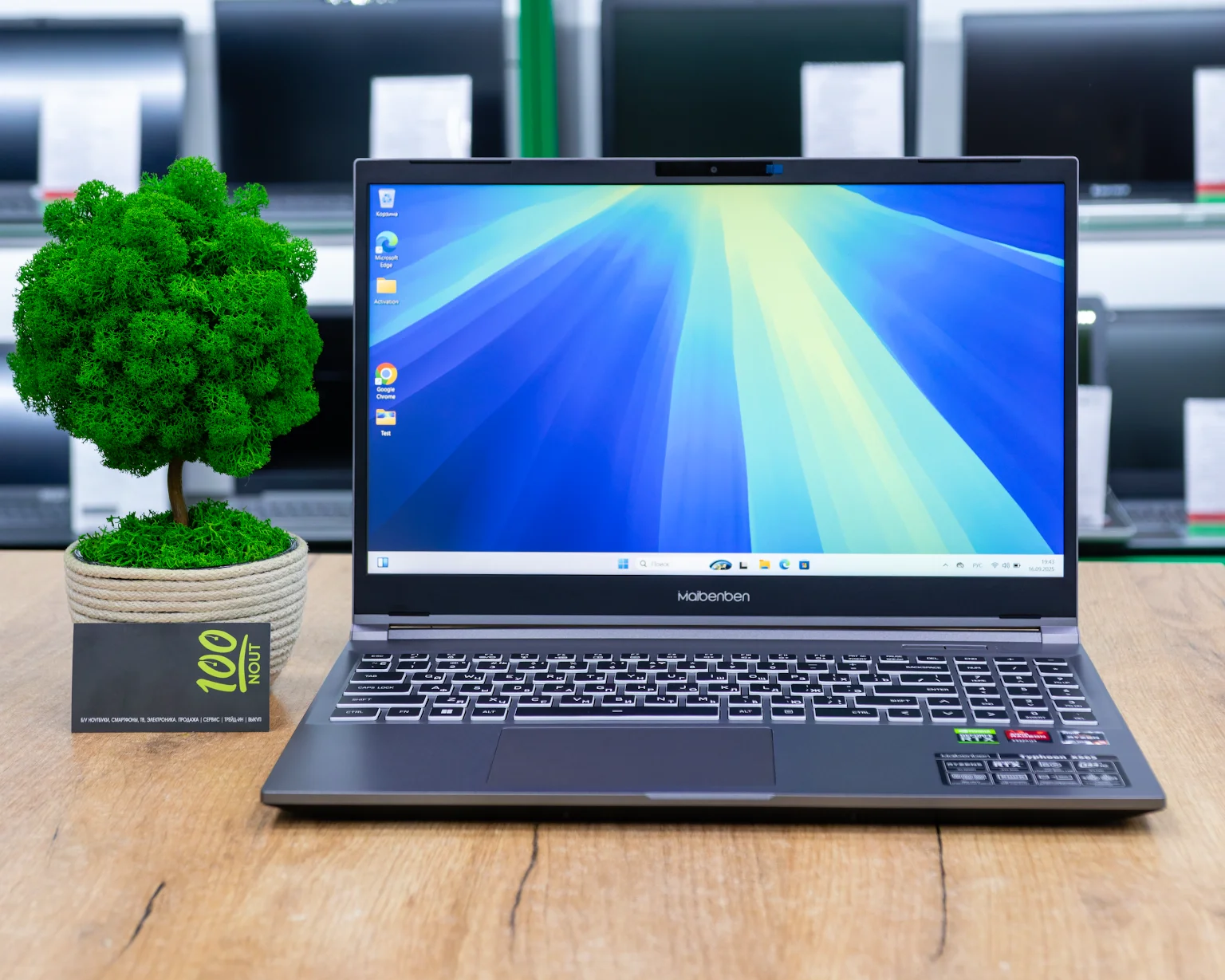 Игровой ноутбук Maibenben X565 X565FSFALGRE0 (144Hz/Ryzen 5 6600H/RTX 3050 4GB/16GB/SSD 256GB)