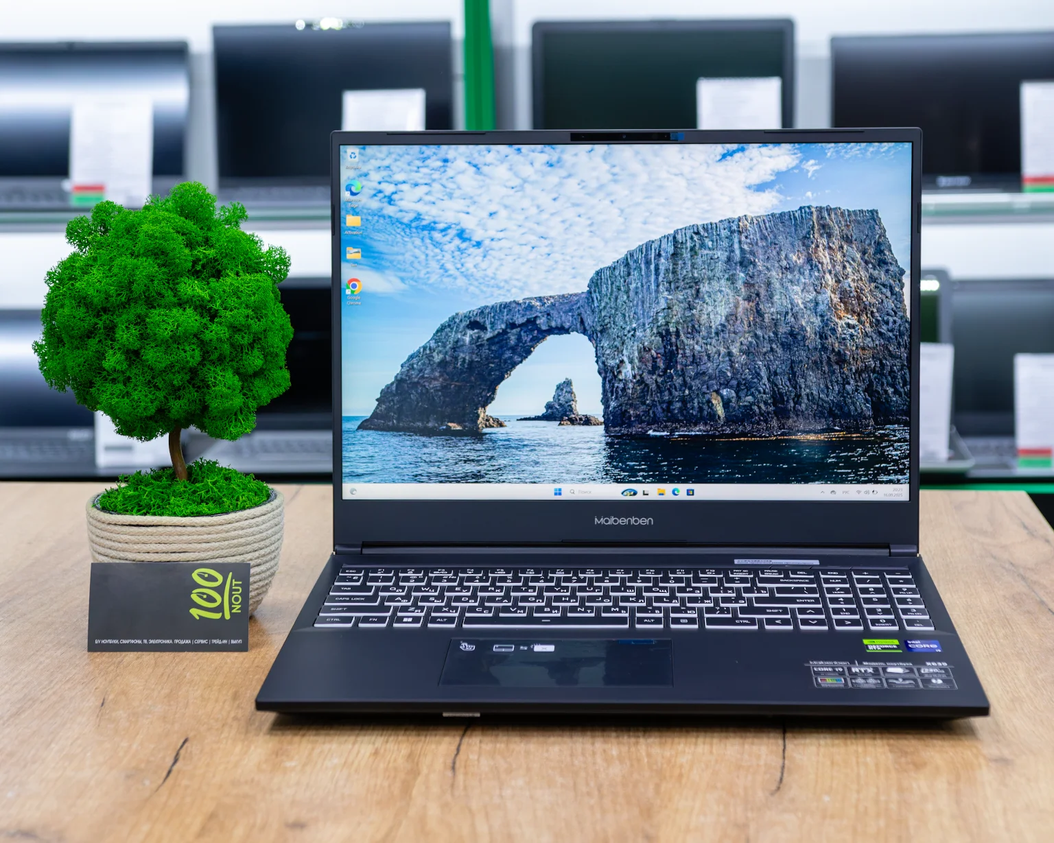 Игровой ноутбук Maibnben X639 X639QSFQLBRE1 (240Hz/i9-13gen/RTX 4080 12GB/16GB/SSD 256GB)