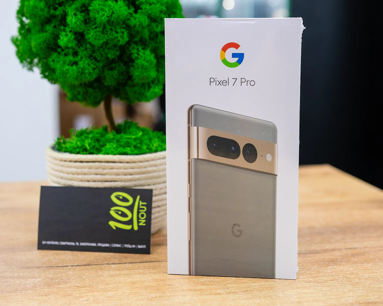 (новый. обмен.) Google Pixel 7 Pro 12GB/128GB (лесной орех)