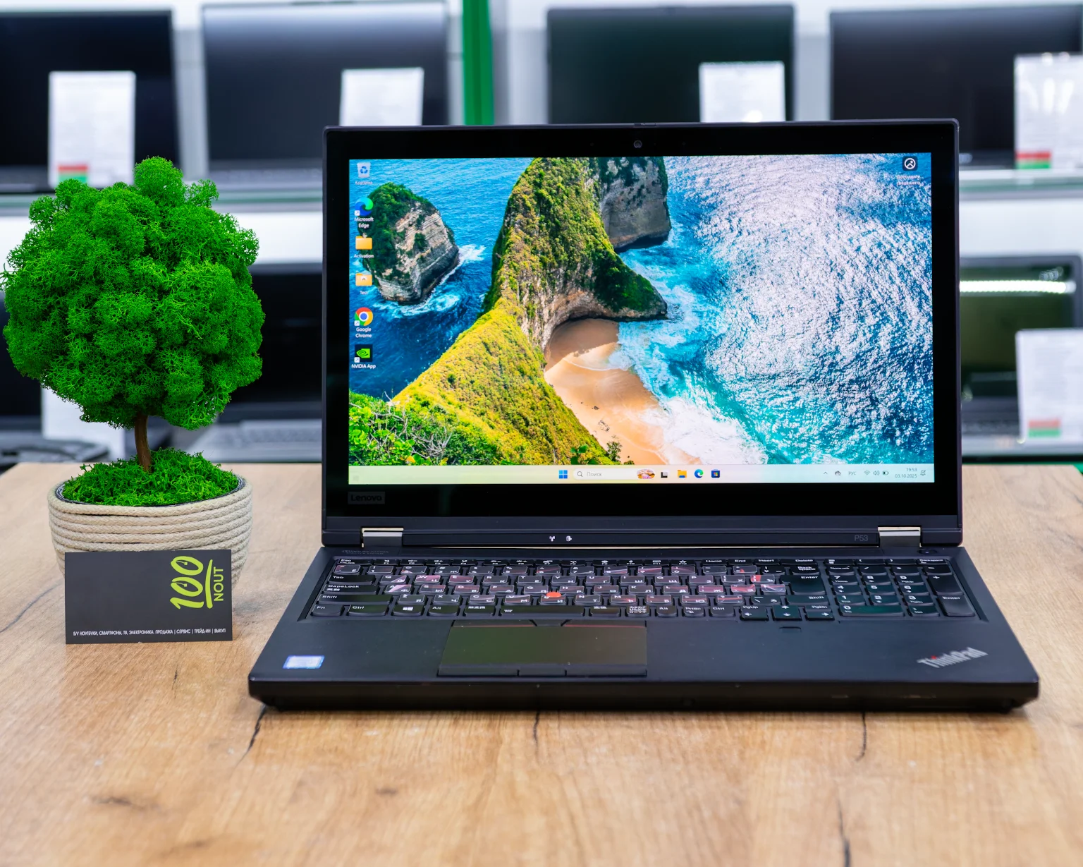 Ноутбук Lenovo ThinkPad P53 (4K OLED/i7-9gen/Quadro T2000 4GB/32GB/SSD 256GB)