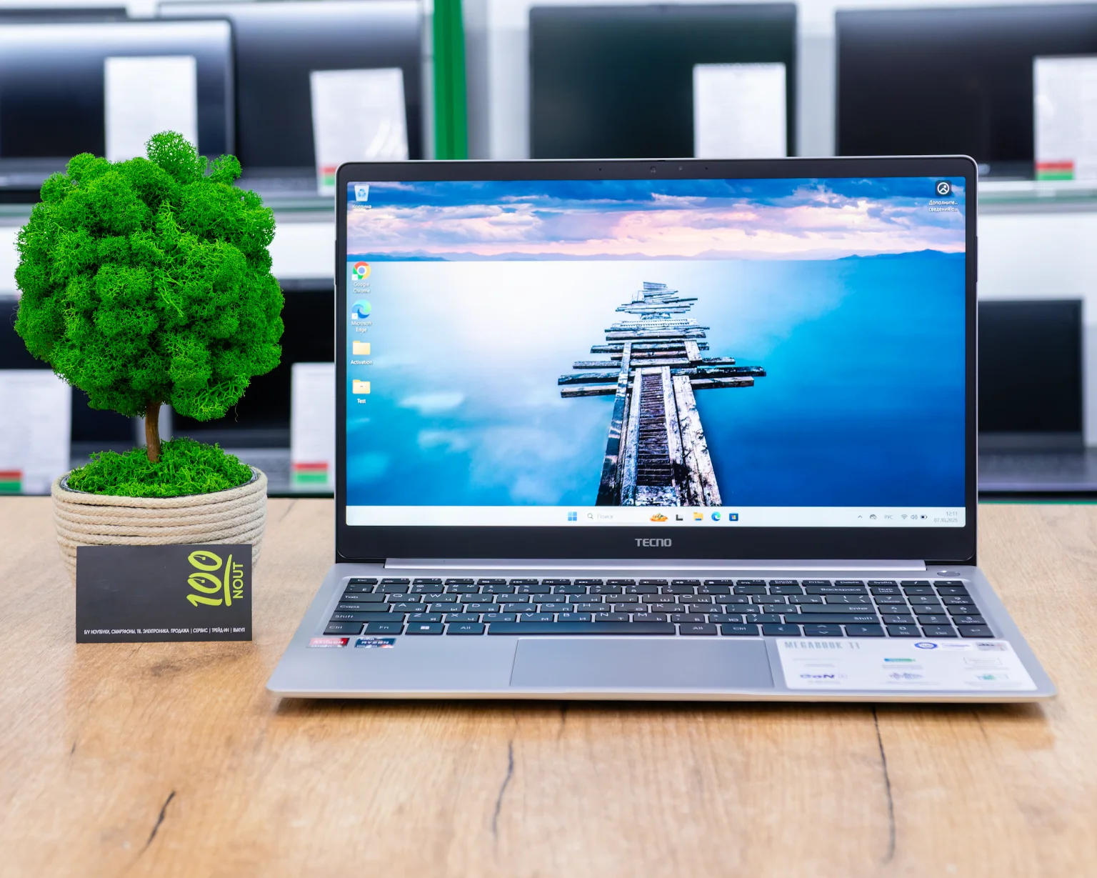 Ноутбук Tecno MegaBook T1 (FHD IPS/Ryzen 5 5560U/16GB/SSD 512GB)