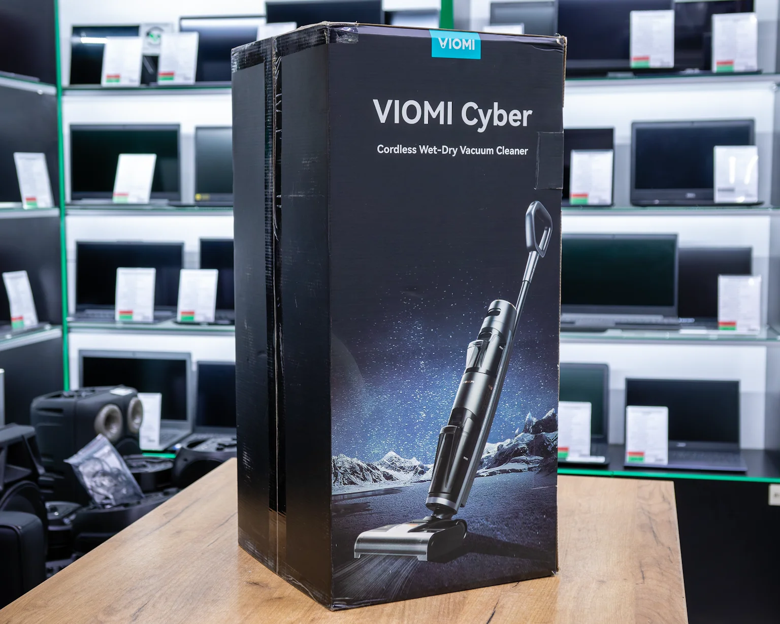 Вертикальный пылесос с влажной уборкой Viomi Cyber Cordless Wet-Dry Vacuum Cleaner VXXD02 YMVX295CN (Международная версия)