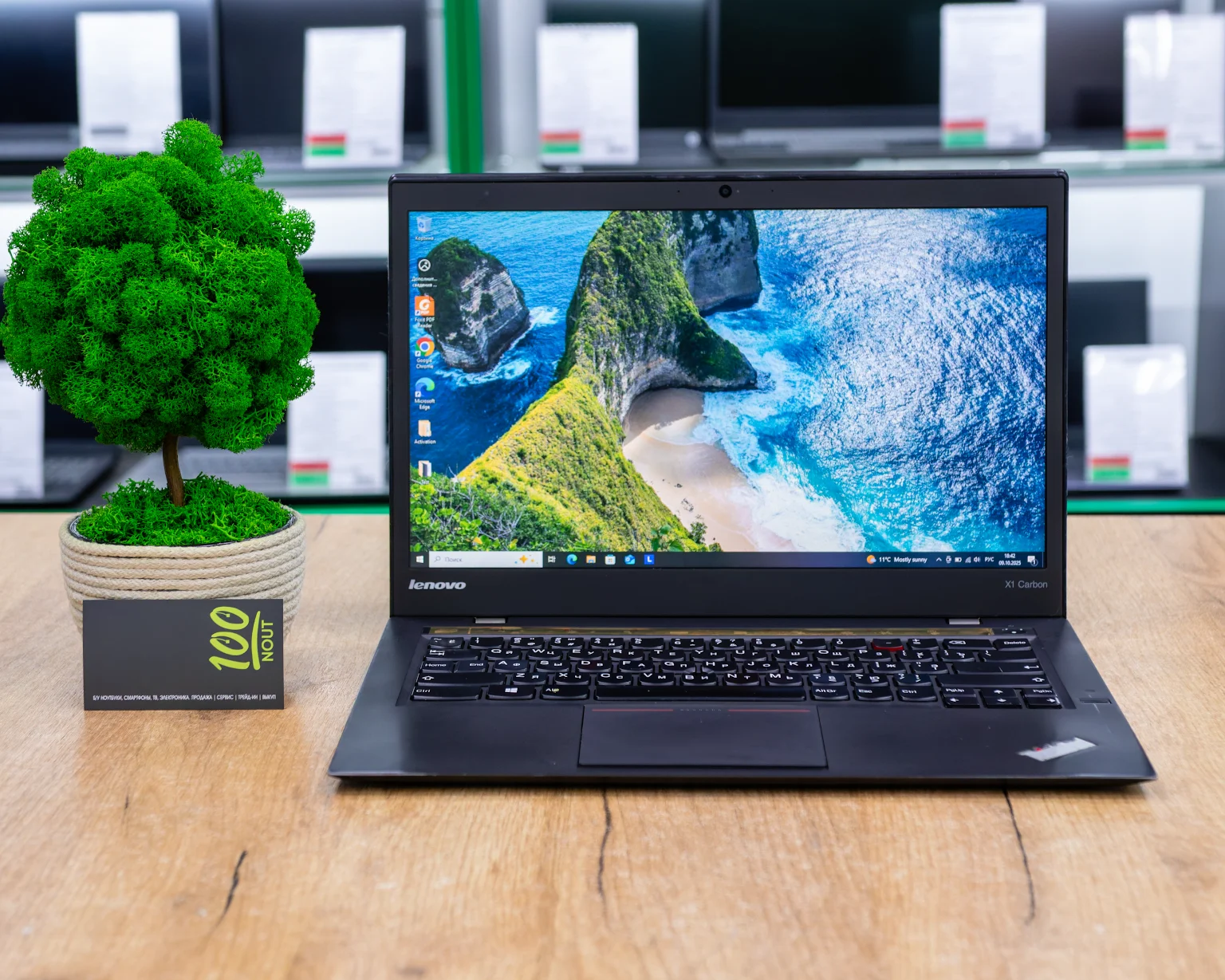 Ноутбук Lenovo ThinkPad X1 Carbon 2nd (HD+/i5-4gen/8GB/SSD 256GB)