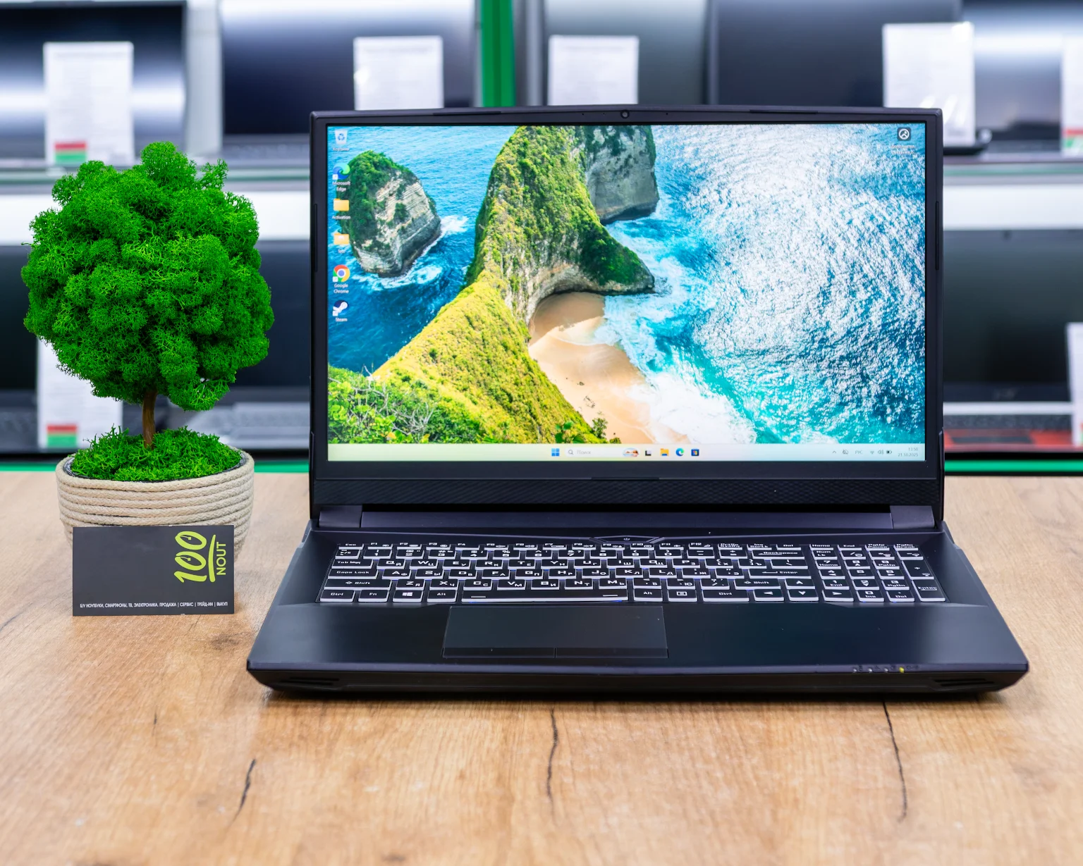 Игровой ноутбук Clevo N960Kx (240Hz/i5-11gen/RTX 3070 8GB/16GB/SSD 512GB)