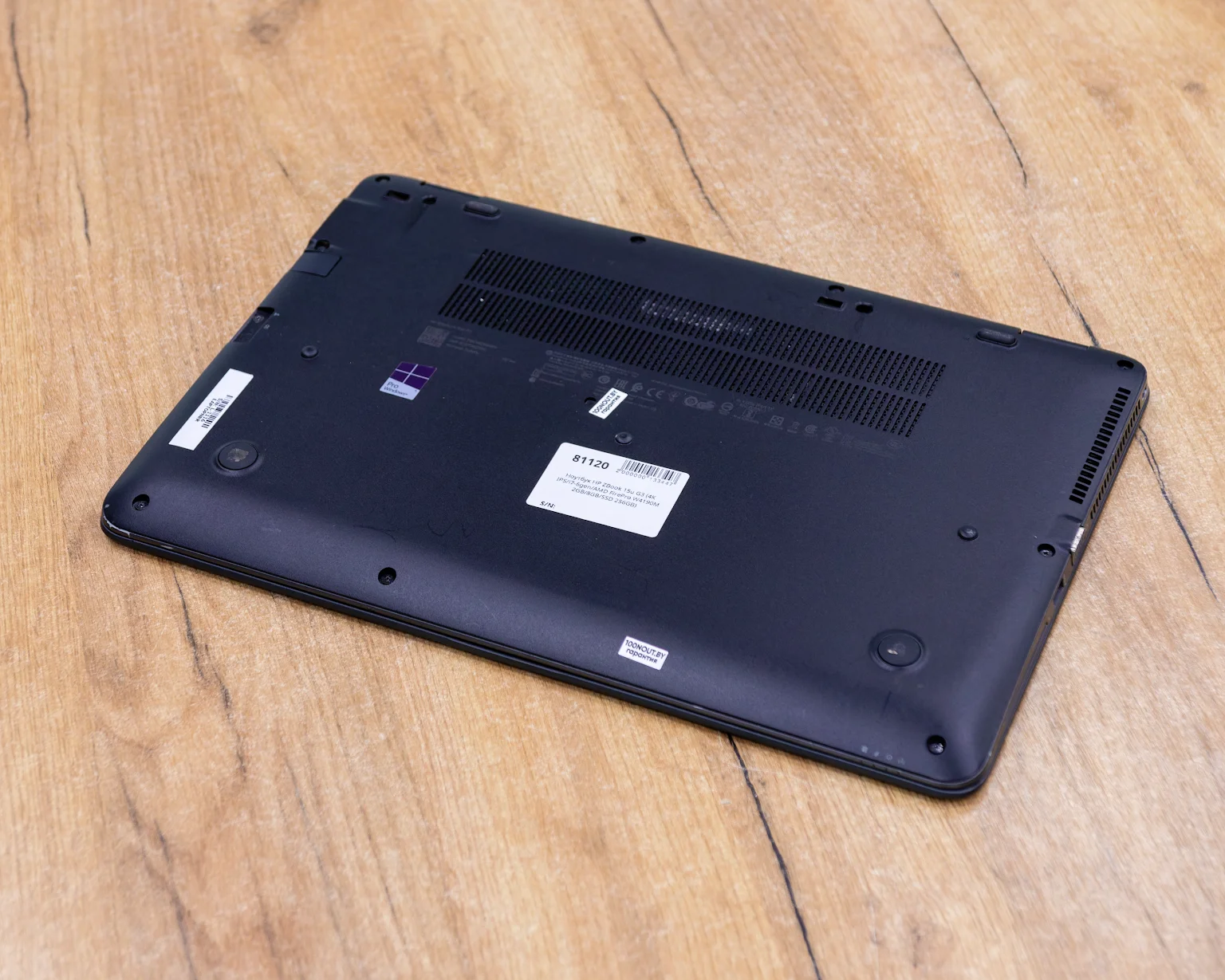 Ноутбук HP ZBook 15u G3  (4К IPS/i7-6gen/AMD FirePro W4190M 2GB/8GB/SSD 256GB)