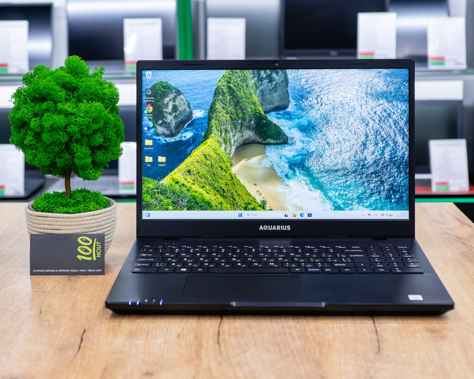 Ноутбук Aquarius CMP NS685U R11 (FHD IPS/i3-11gen/8GB/SSD 256GB)