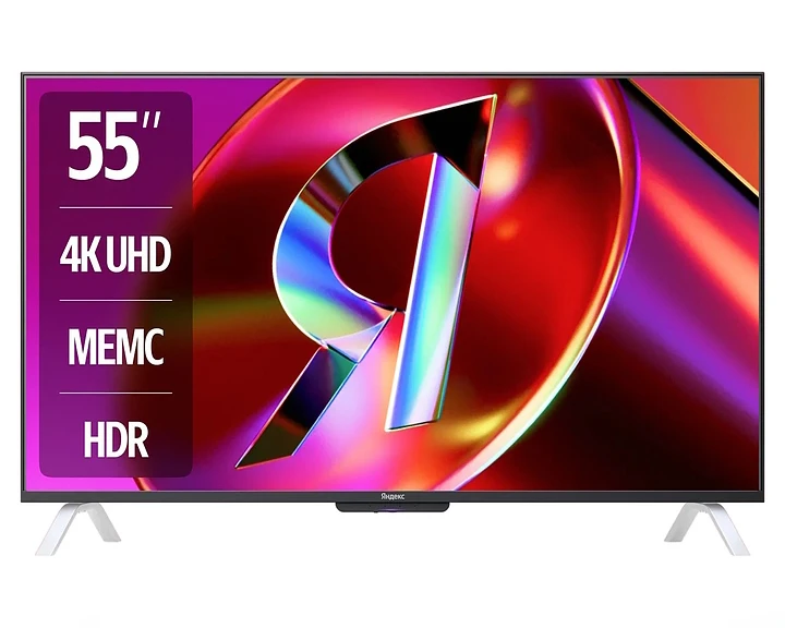 (новый.) Телевизор Яндекс ТВ Станция QLED с Алисой 65 YNDX-00096