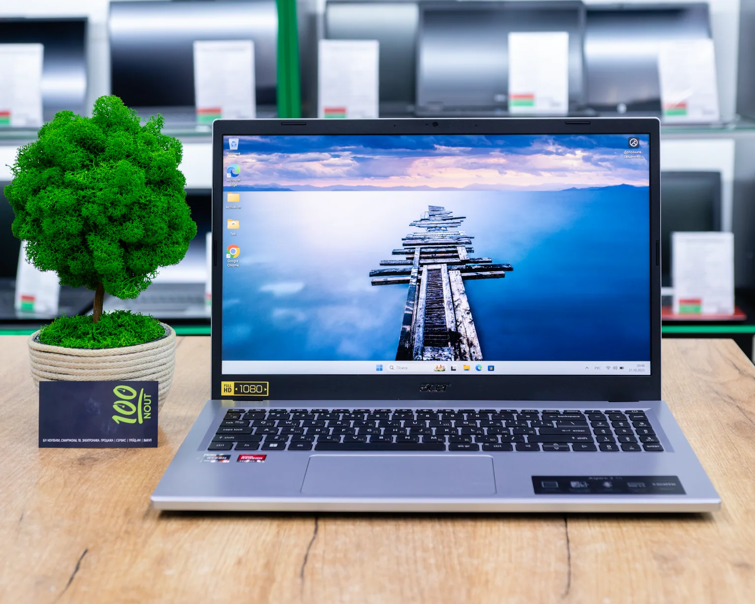 Ноутбук Acer Aspire 3 15 A315-24P (FHD IPS/Ryzen 5 7520U/8GB/SSD 256GB)