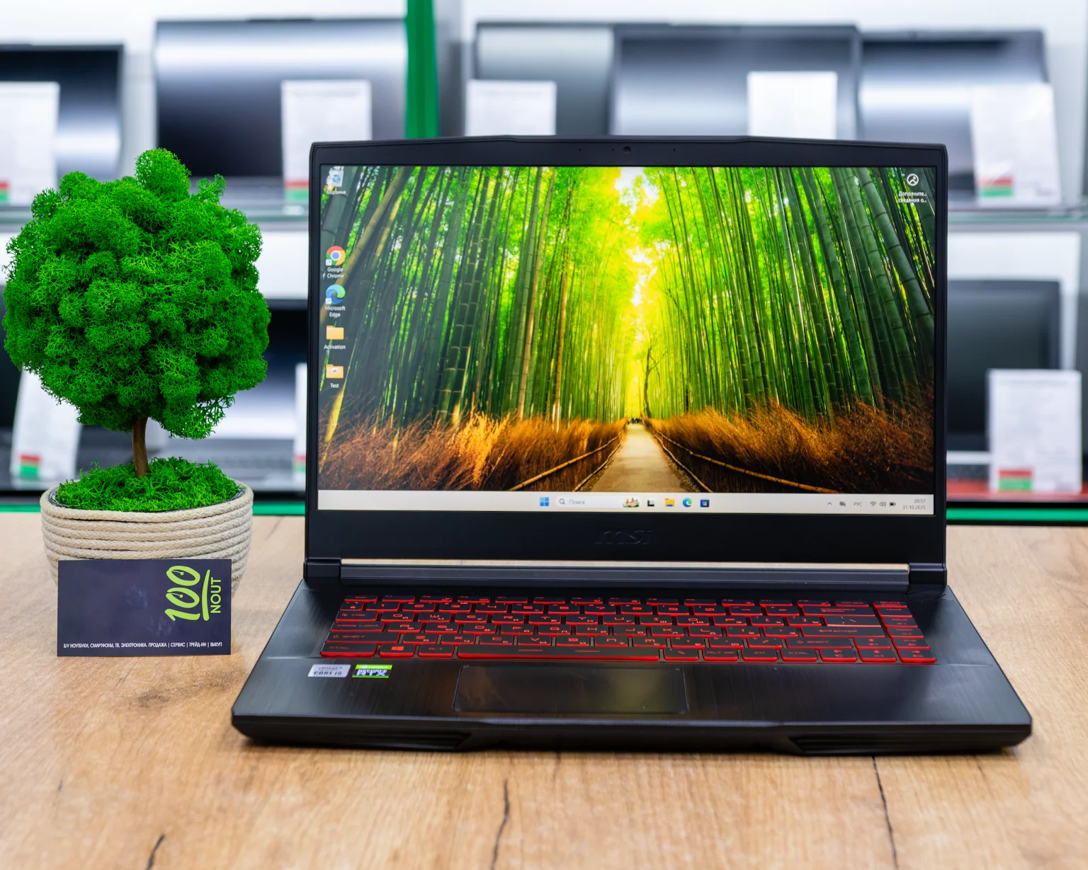 Игровой ноутбук MSI GF65 Thin 10UE (144Hz/i5-10gen/RTX 3060 6GB/16GB/SSD 512GB)