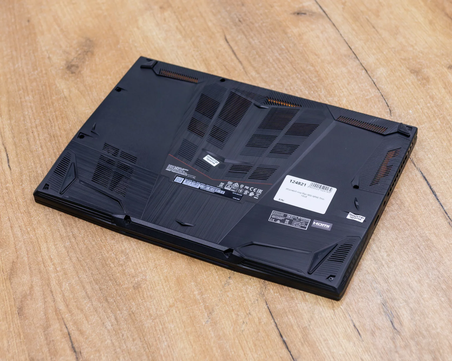 Игровой ноутбук MSI GF65 Thin 10UE (144Hz/i5-10gen/RTX 3060 6GB/16GB/SSD 512GB)