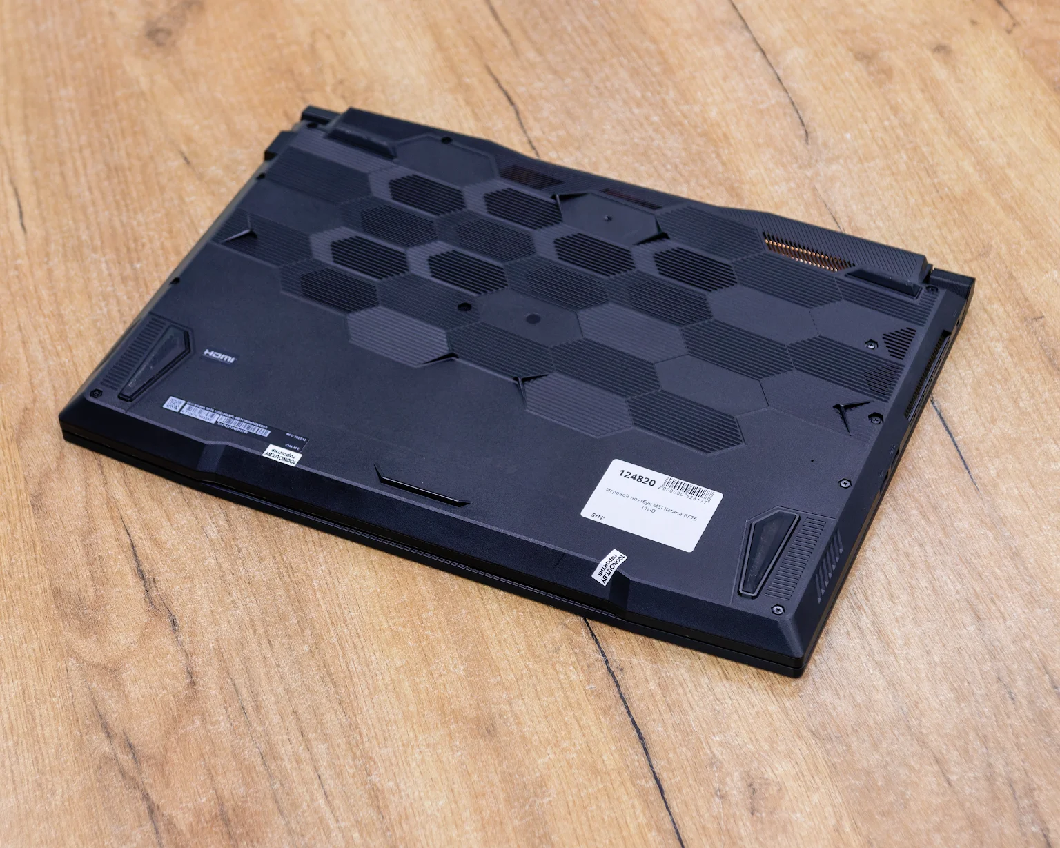 Игровой ноутбук MSI Katana GF76 11UD (144Hz/i7-11gen/RTX 3050 Ti 4GB/32GB/SSD 512GB)