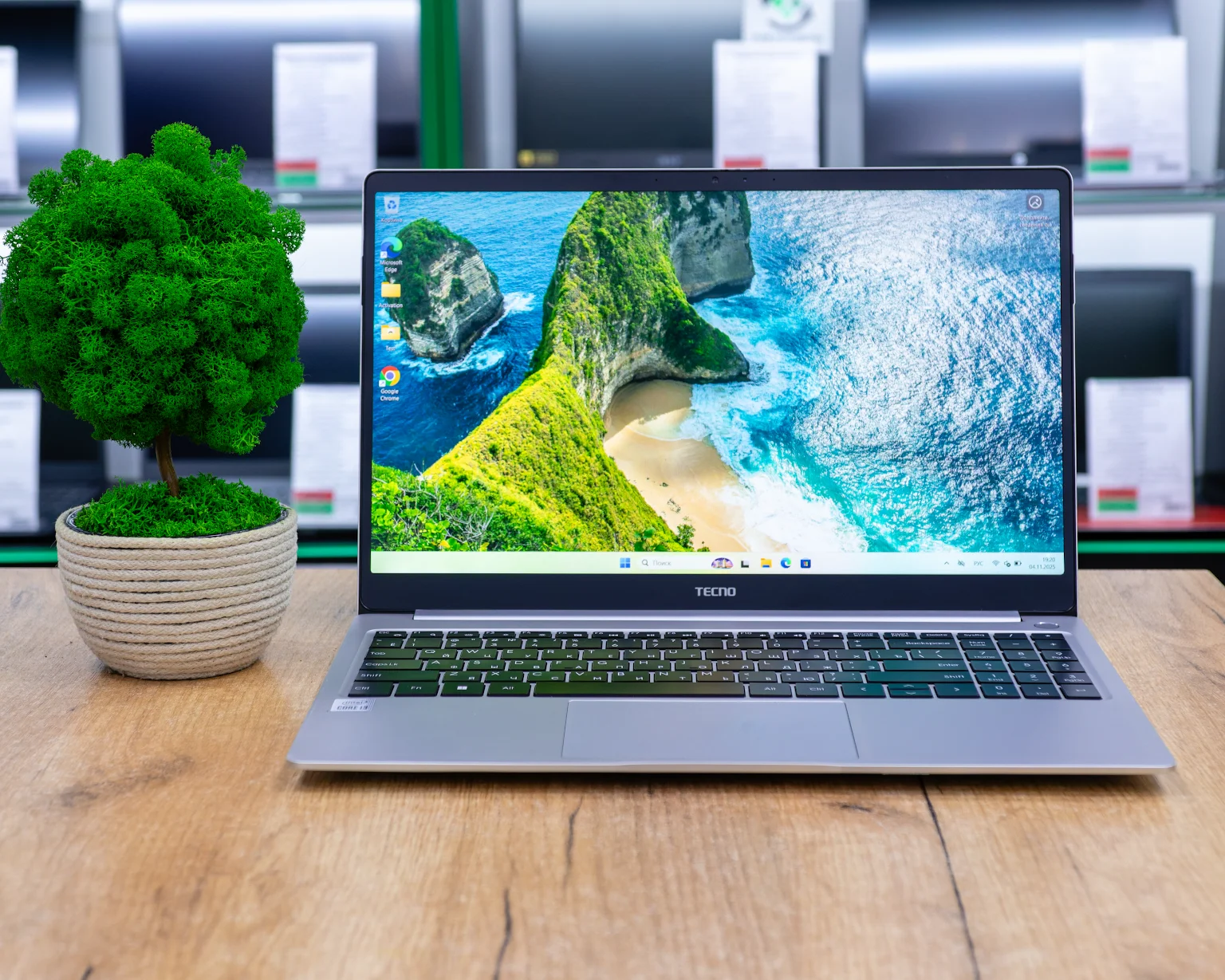 Ноутбук Tecno MegaBook T1 (FHD IPS/i3-10gen/12GB/SSD 256GB)