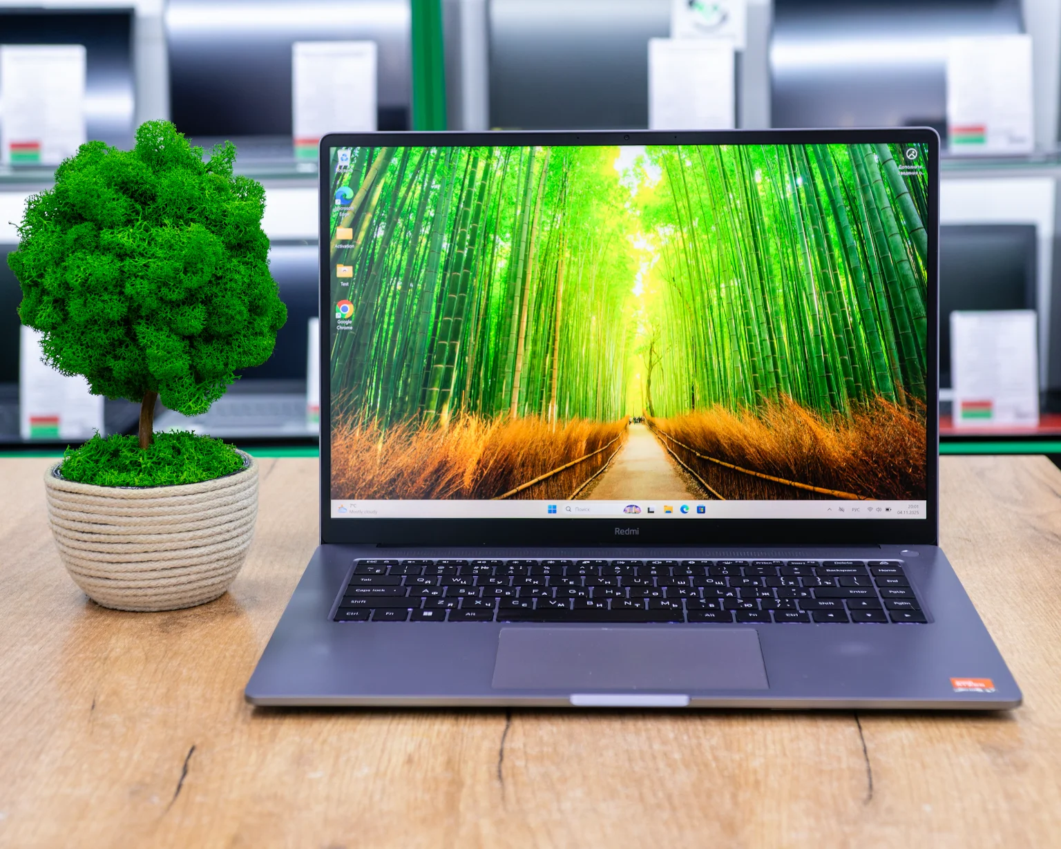 Ноутбук Xiaomi RedmiBook Pro 15 (3K IPS/Ryzen 7 7840HS/Radeon 780M/16GB/SSD 512GB)