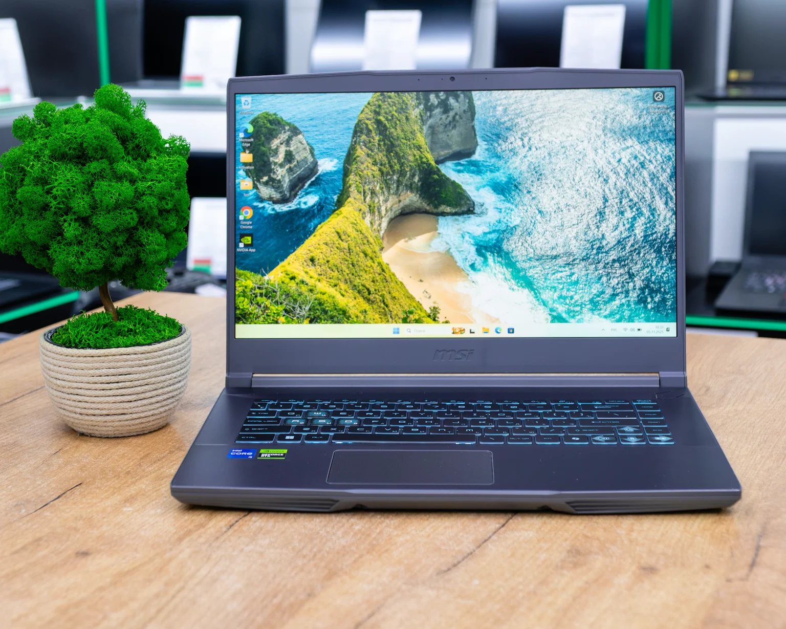 Игровой ноутбук MSI Thin 15 B12VE (144Hz/i5-12gen/RTX 4050 6GB/16GB/SSD 512GB)