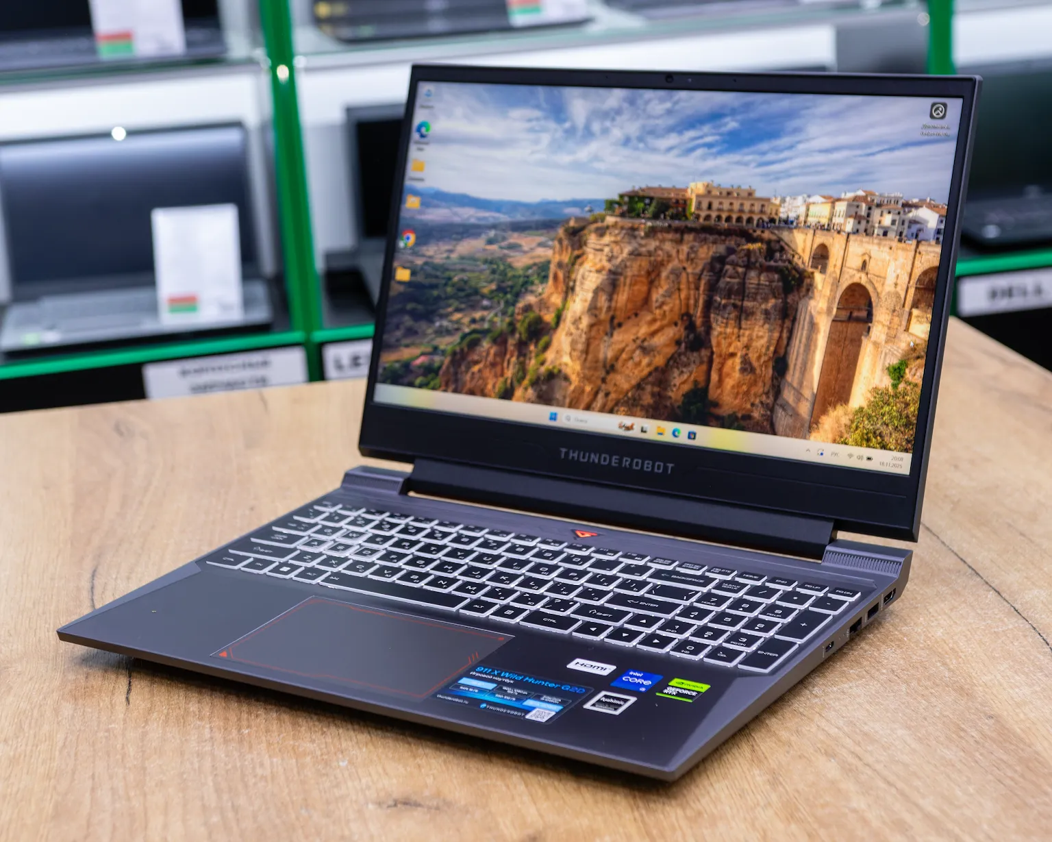 Игровой ноутбук Thunderobot 911X Wild Hunter G2D (165Hz/i5-12gen/RTX 4050 6GB/16GB/SSD 512GB)