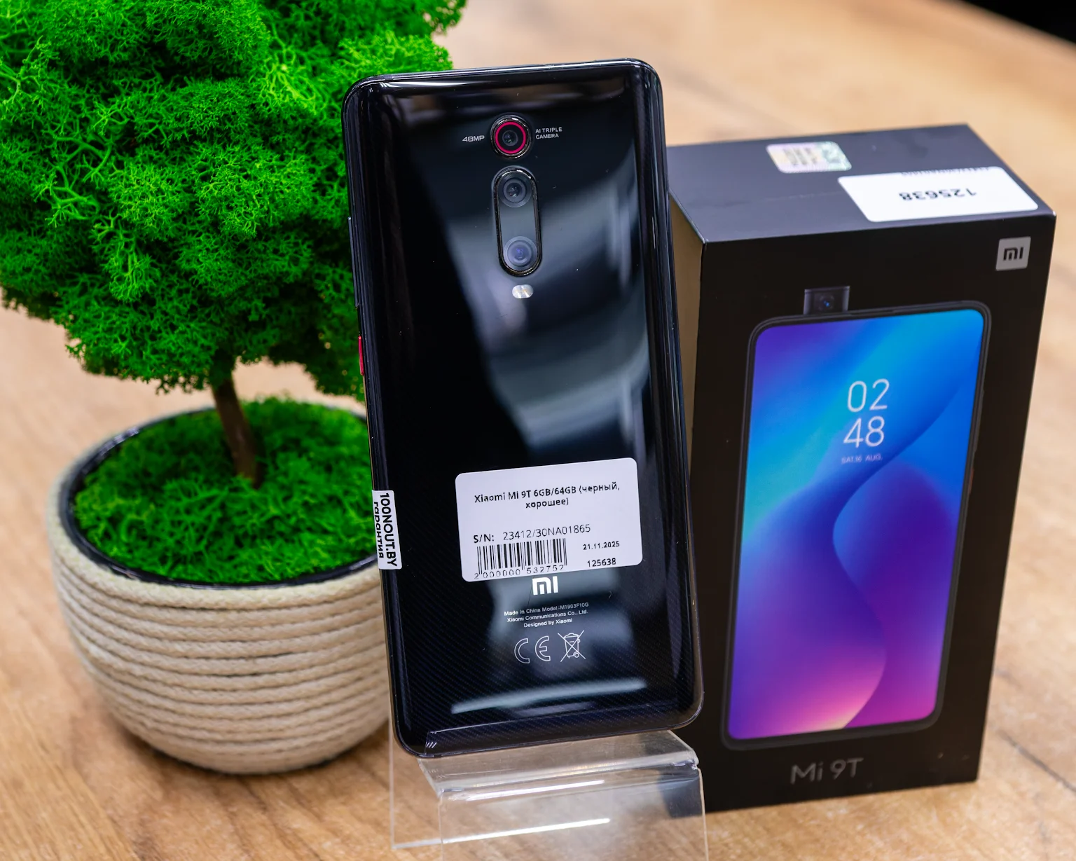 Xiaomi Mi 9T 6GB/64GB (черный, хорошее)
