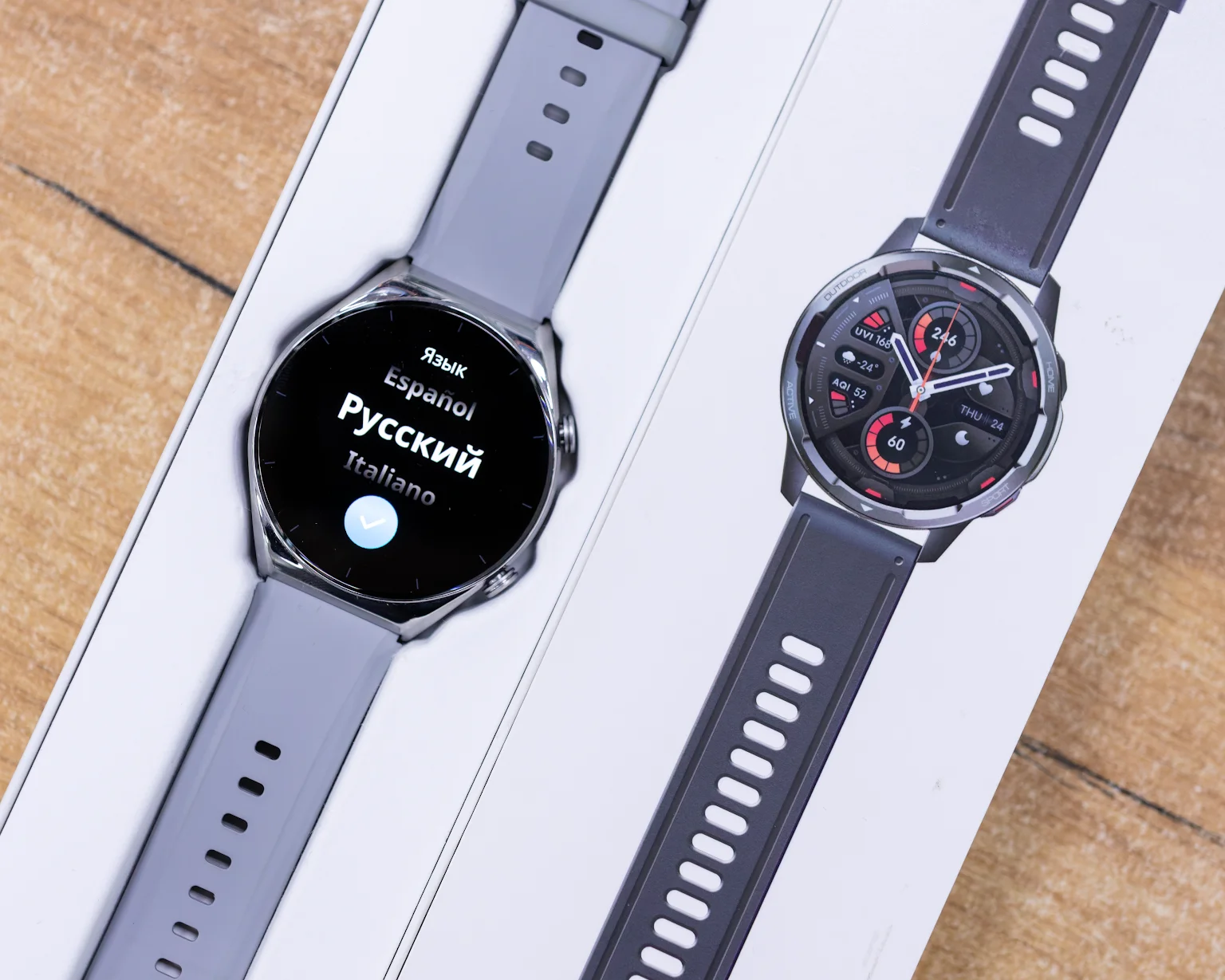 Умные часы Xiaomi Watch S1 (серебристый/серый)