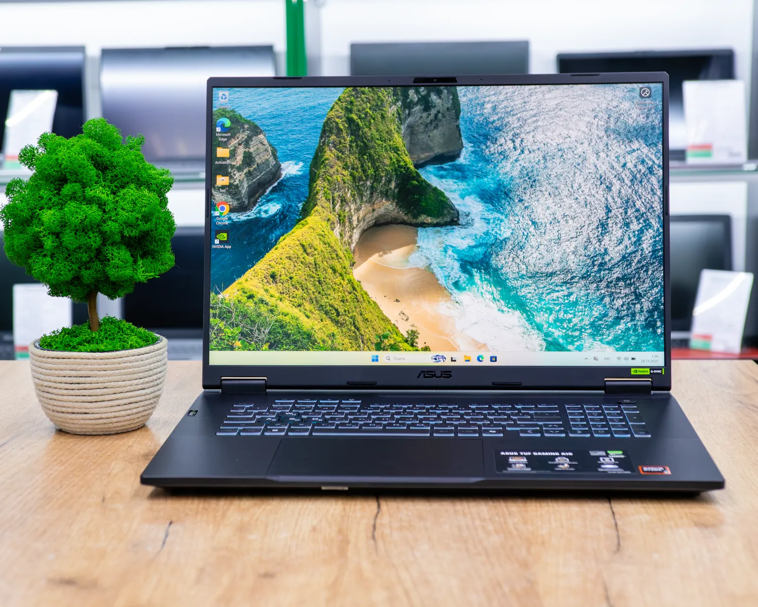 (новый.) Игровой ноутбук Asus TUF Gaming FA808UH (144Hz/Ryzen 7 260/RTX 5050 8GB/16GB/SSD 512GB)