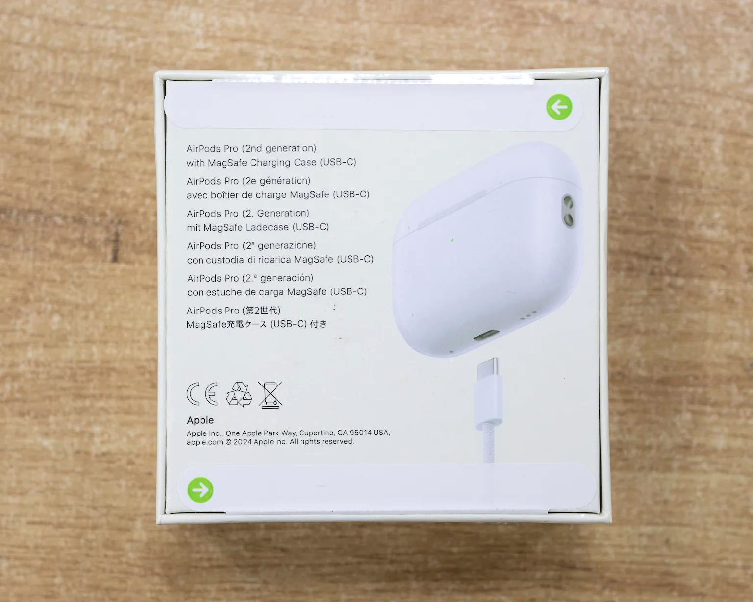 Беспроводные наушники Apple AirPods Pro (2nd Generation), белый, копия