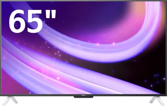 (новый.) Телевизор Яндекс ТВ Станция QLED с Алисой 65 YNDX-00096