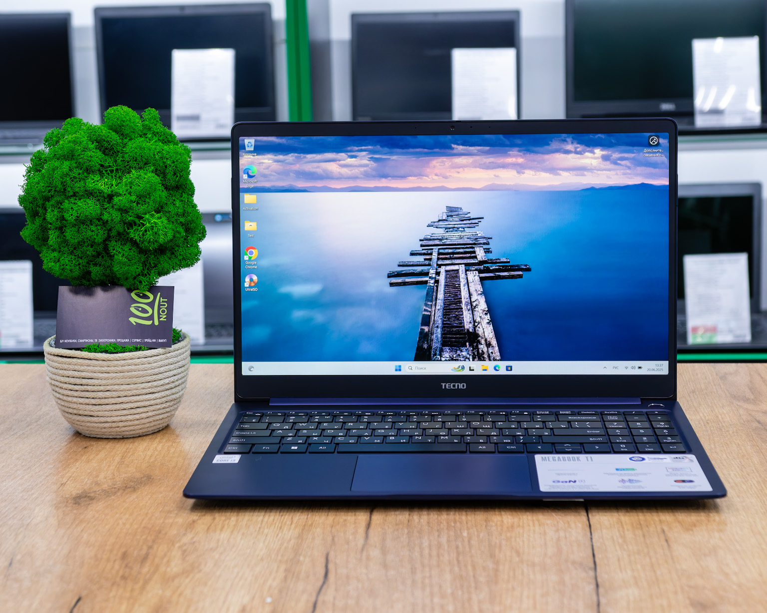 Ноутбук Tecno Megabook T1 (FHD IPS/i5-10gen/16GB/SSD 512GB)