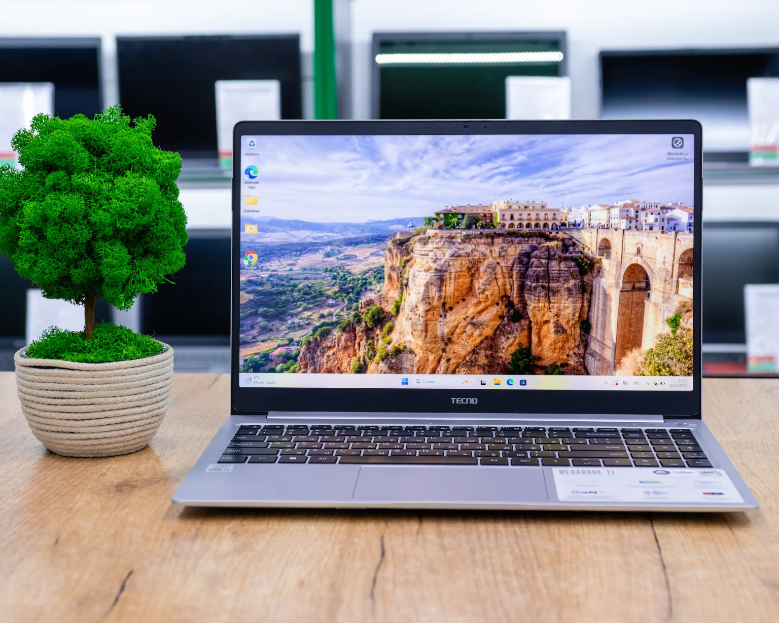 Ноутбук Tecno Megabook T1 (FHD IPS/i5-10gen/16GB/SSD 512GB)