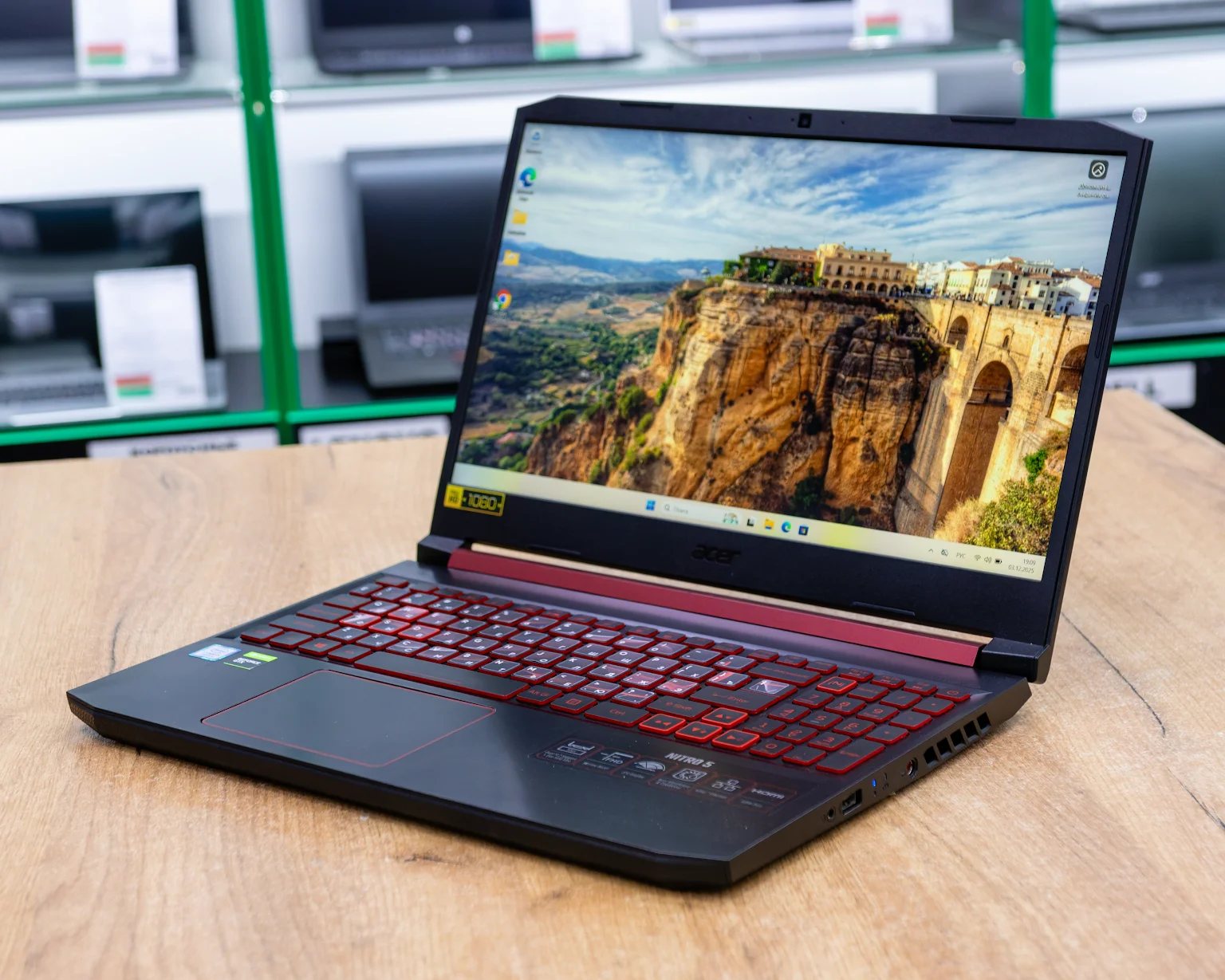 Игровой ноутбук Acer Nitro AN515-54 (Full HD/i5-9gen/GTX 1660 Ti 6GB/16GB/SSD+HDD 256+1000GB)