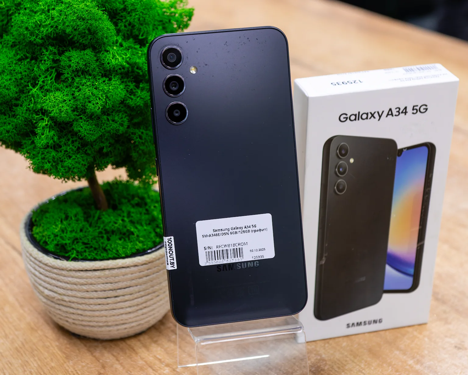 Samsung Galaxy A34 5G 6GB/128GB (графит, отличное) SM-A346E/DSN