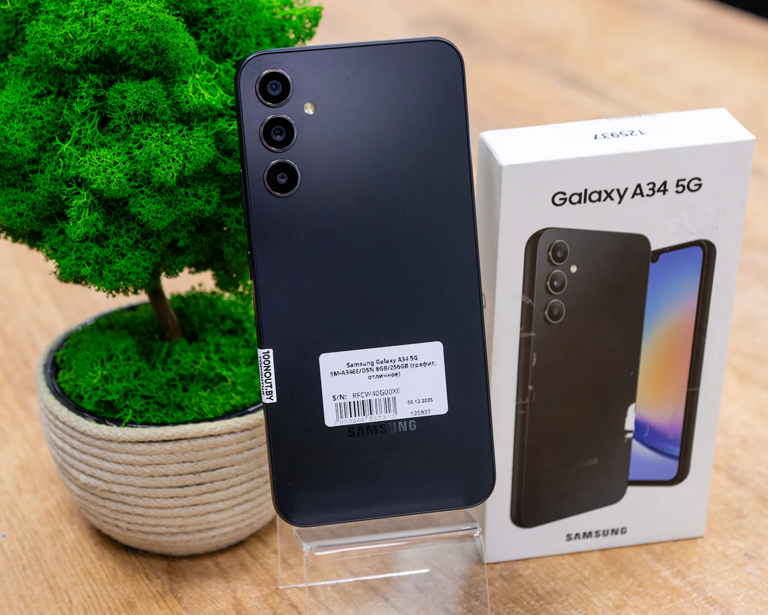 Samsung Galaxy A34 5G 8GB/256GB (графит, отличное) SM-A346E/DSN